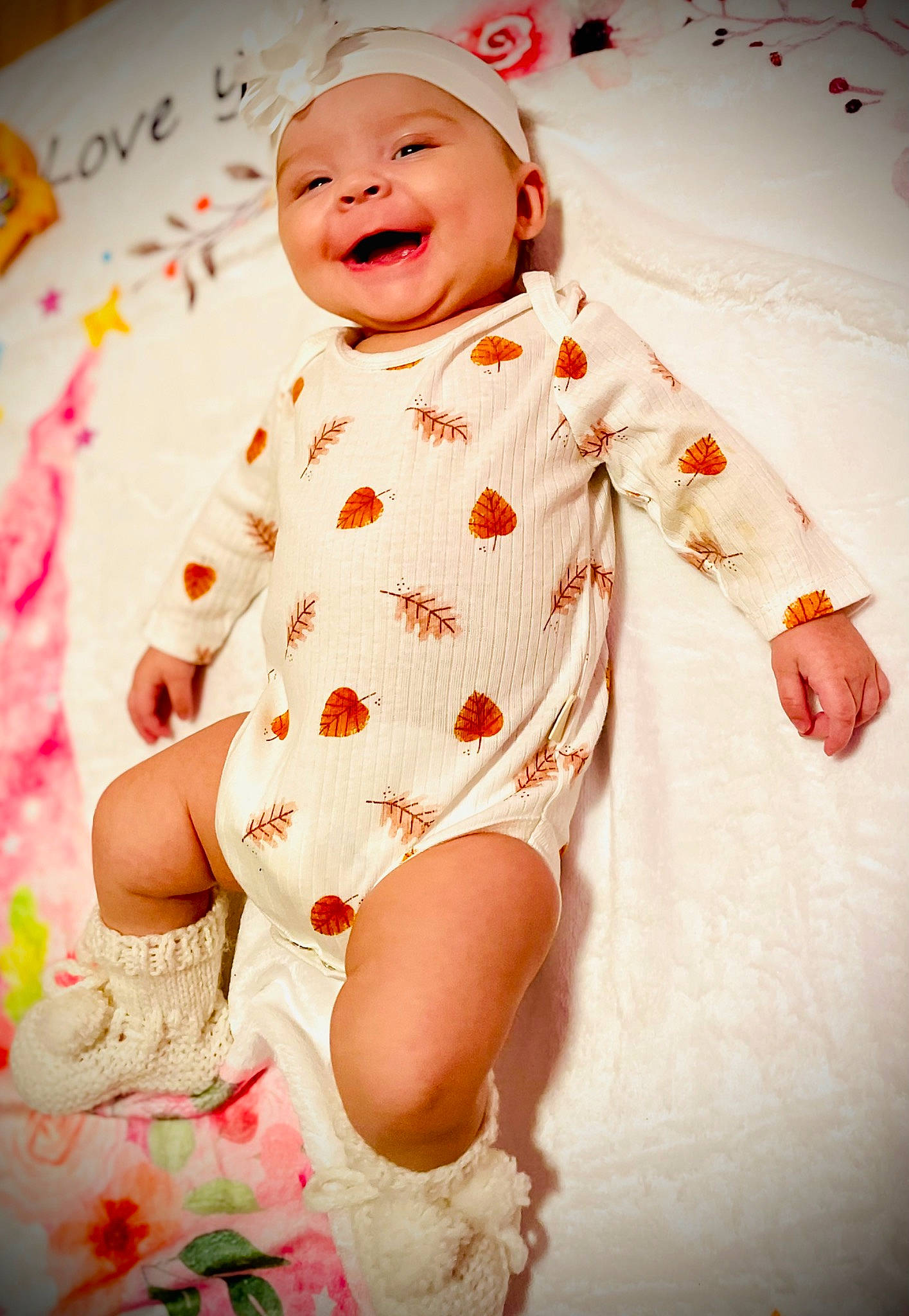 Isabella joined the competition — help win amazing prizes! baby, baby_products, baby_safety, baby_toddler_clothing, cheek, child, eye, happy, head, headgear, headwear, human_leg, leg, lip, pattern, person, pink, skin, sleeve, smile