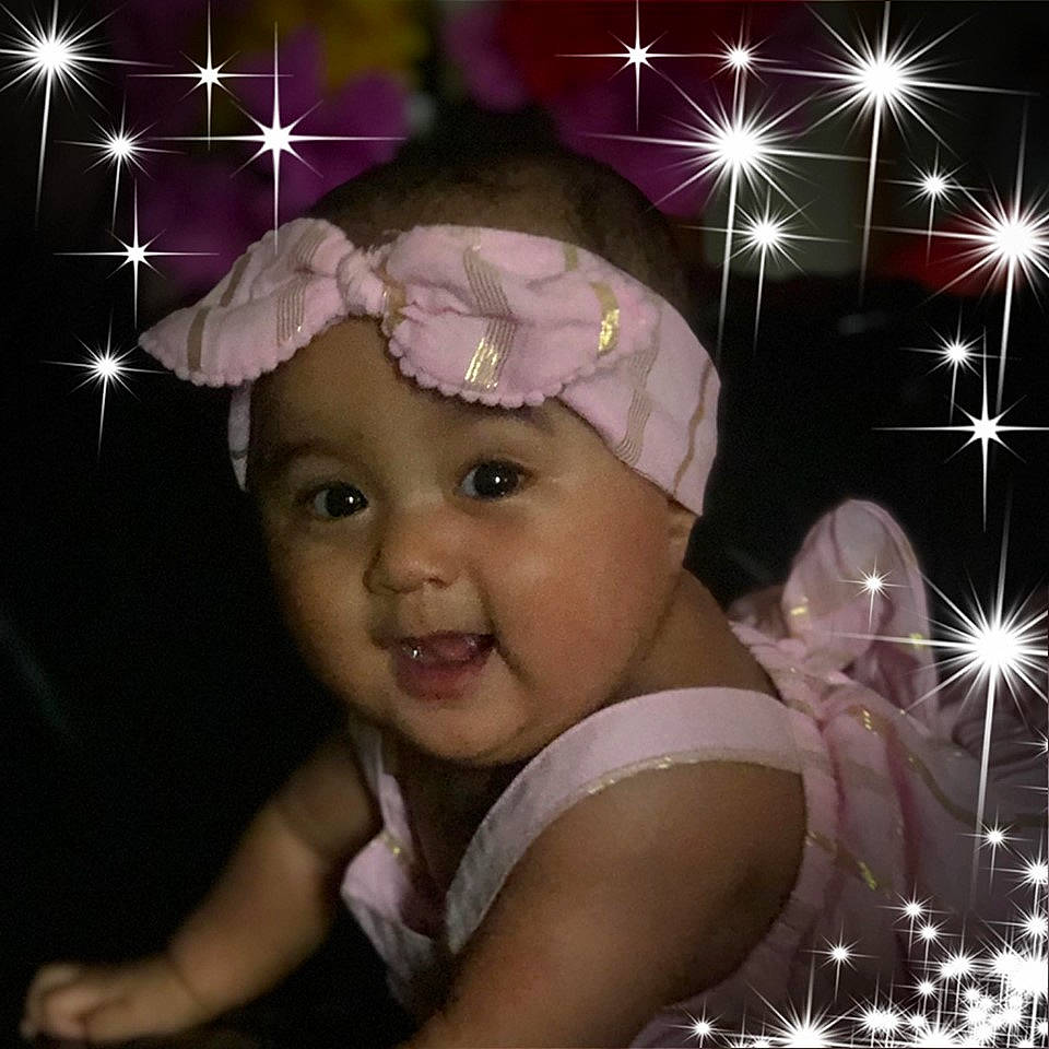 Ayoko Barnabas joined the competition — help win amazing prizes! baby, cheek, child, fashion_accessory, fun, happy, hat, head, headgear, headpiece, person, photography, sky, smile, toddler