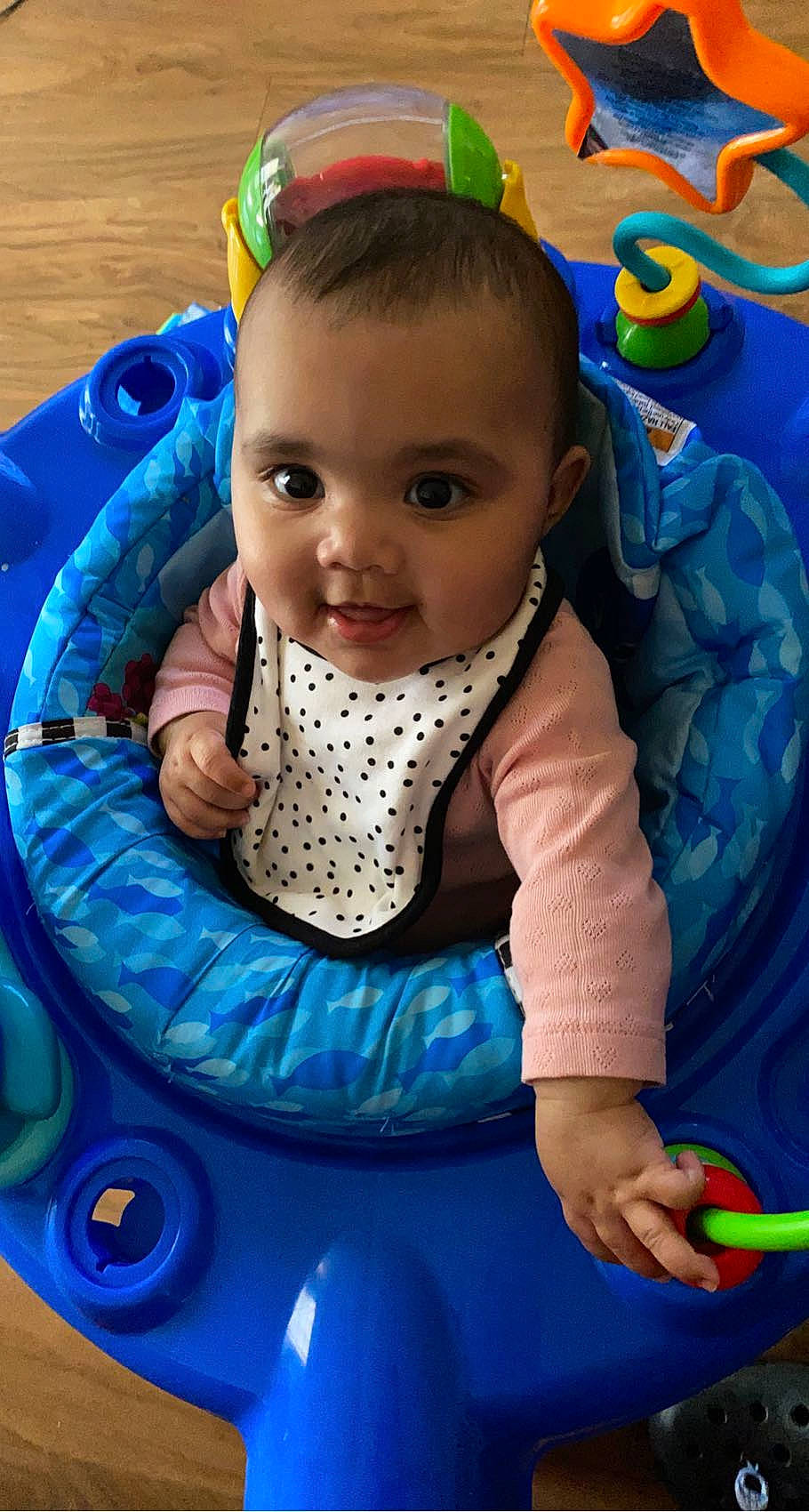 Azjanae is registered to the contest to win money with this photo: aqua, baby, baby_products, baby_toddler_clothing, blue, child, electric_blue, fun, green, happy, leisure, organ, outdoor_play_equipment, person, play, product, public_space, recreation, sitting, toddler