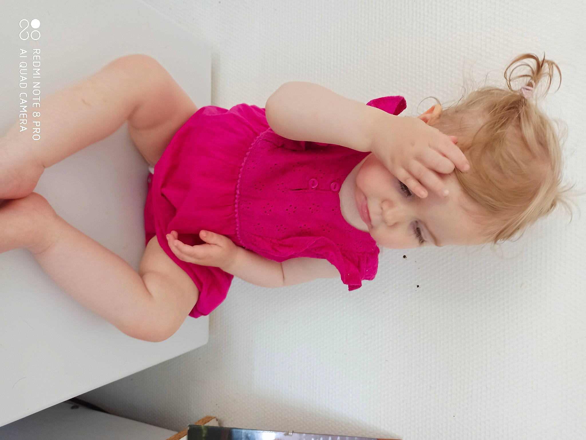 Stella a rejoint le concours — aidez-le/la à gagner de superbes lots ! arm, baby, beauty, child, ear, finger, hand, human_leg, joint, leg, long_hair, neck, person, pink, product, skin, sleep, thigh, toddler