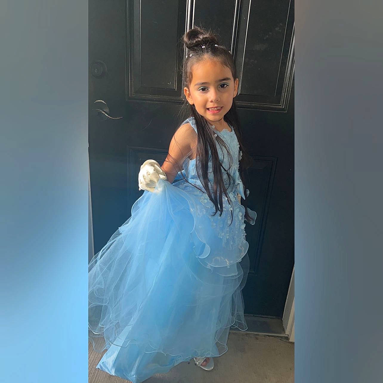 Armani Alizae joined the competition — help win amazing prizes! arm, bridal_accessory, bridal_clothing, bridal_party_dress, day_dress, dress, fashion_design, flash_photography, formal_wear, gown, hair, happy, human_body, joy, neck, one_piece_garment, person, shoulder, sleeve, smile