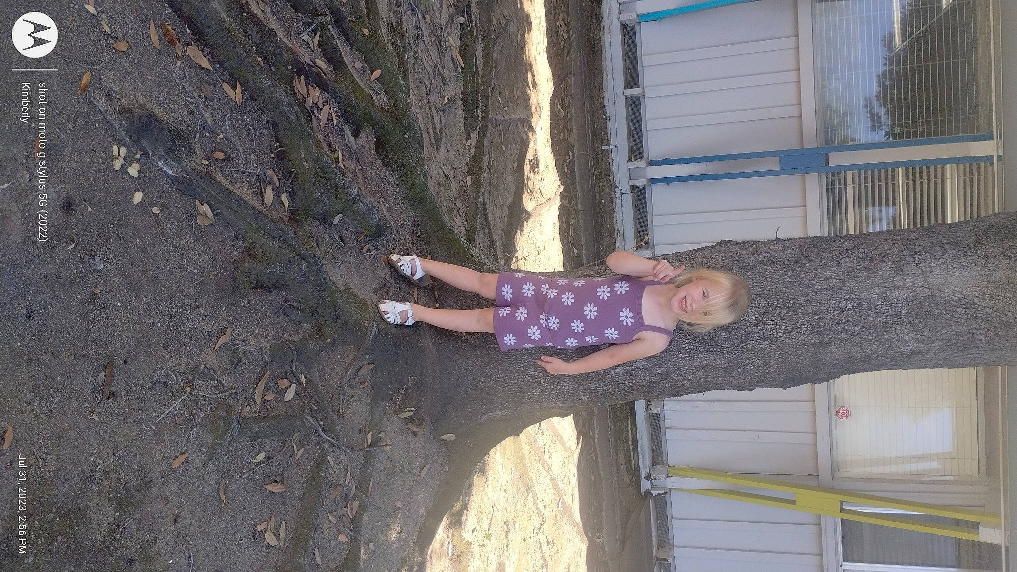 Rayne joined the competition — help win amazing prizes! concrete, fun, human_leg, joy, leisure, person, shadow, smile, soil, thigh, toddler, tree, vacation, wall, wood