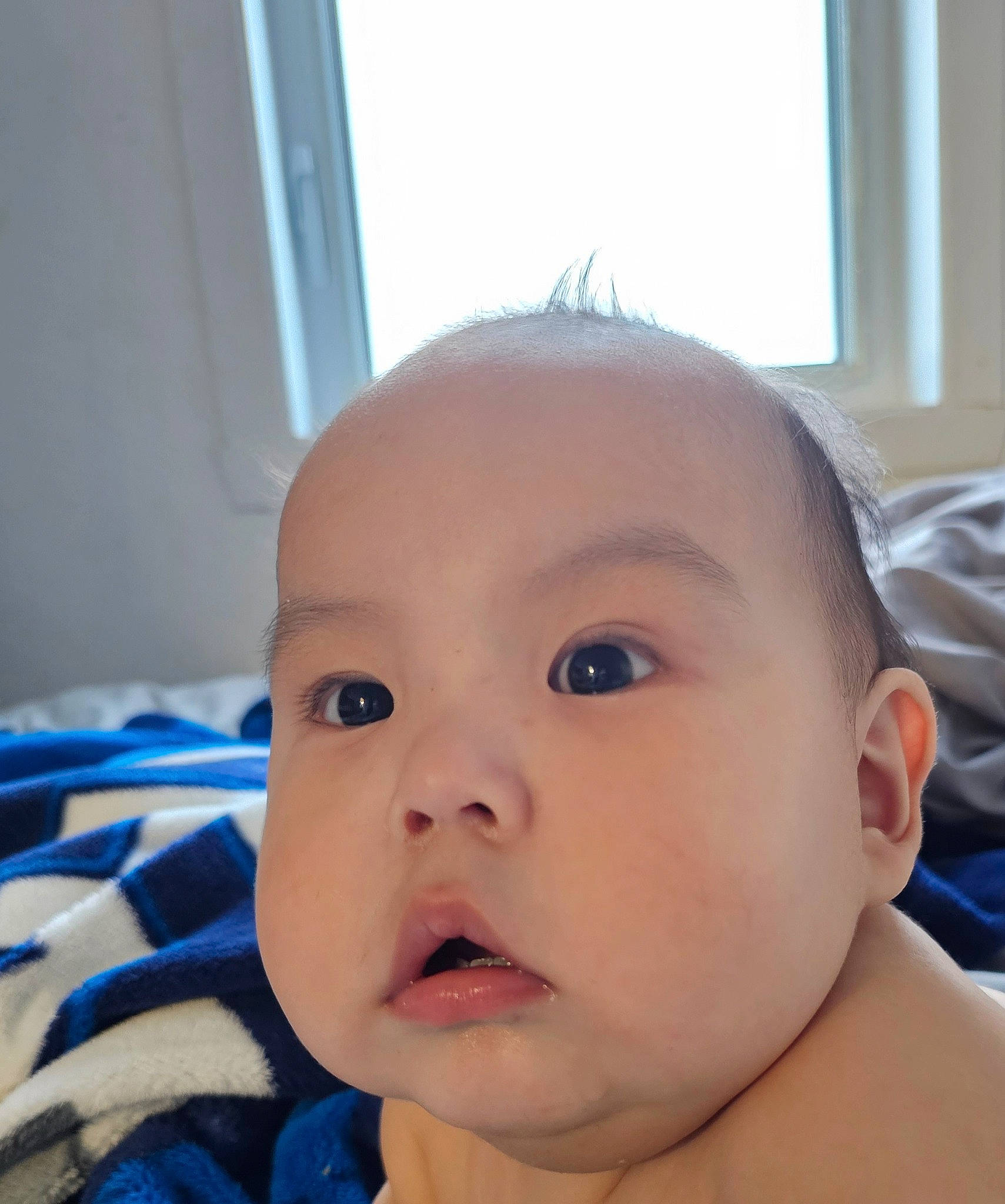 Dallas is registered to the contest to win money with this photo: baby, baby_making_funny_faces, baby_toddler_clothing, cheek, child, chin, ear, eyebrow, eyelash, face, forehead, fun, happy, iris, lip, no_expression, nose, person, skin, smile