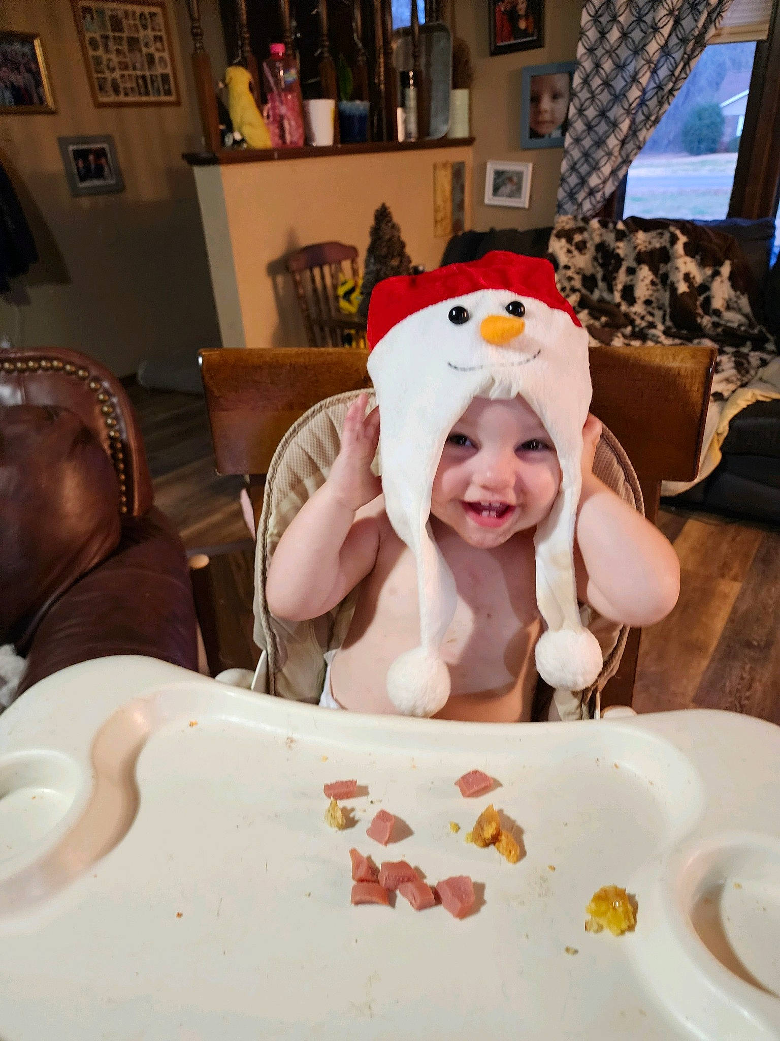 Annabelle joined the competition — help win amazing prizes! baby, chair, child, comfort_food, cooking, dishware, event, eyewear, fun, head, headwear, ingredient, joy, person, picture_frame, plate, play, room, smile, sweetness