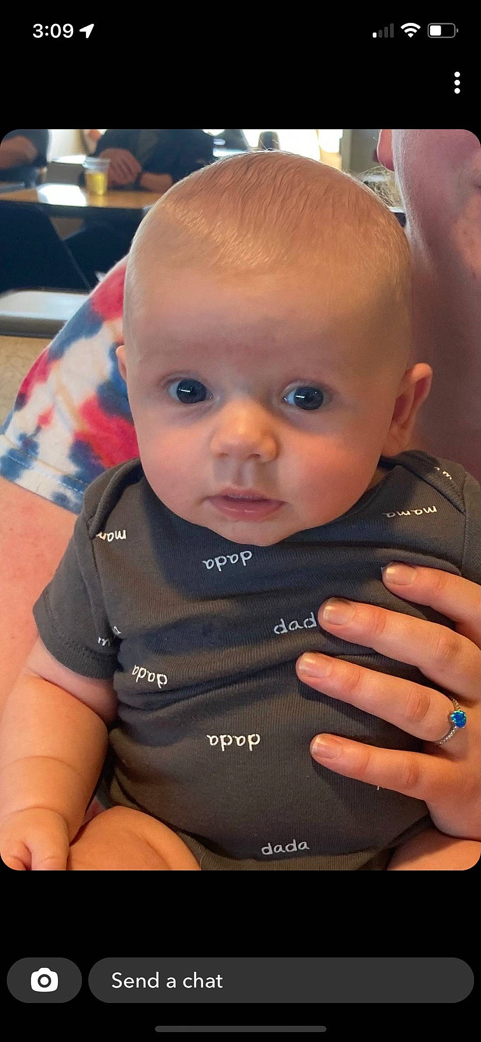 Kelly joined the competition — help win amazing prizes! baby, baby_toddler_clothing, chair, cheek, child, cool, ear, eyebrow, eyelash, finger, fun, gesture, happy, iris, muscle, nose, person, skin, sleeve, thumb