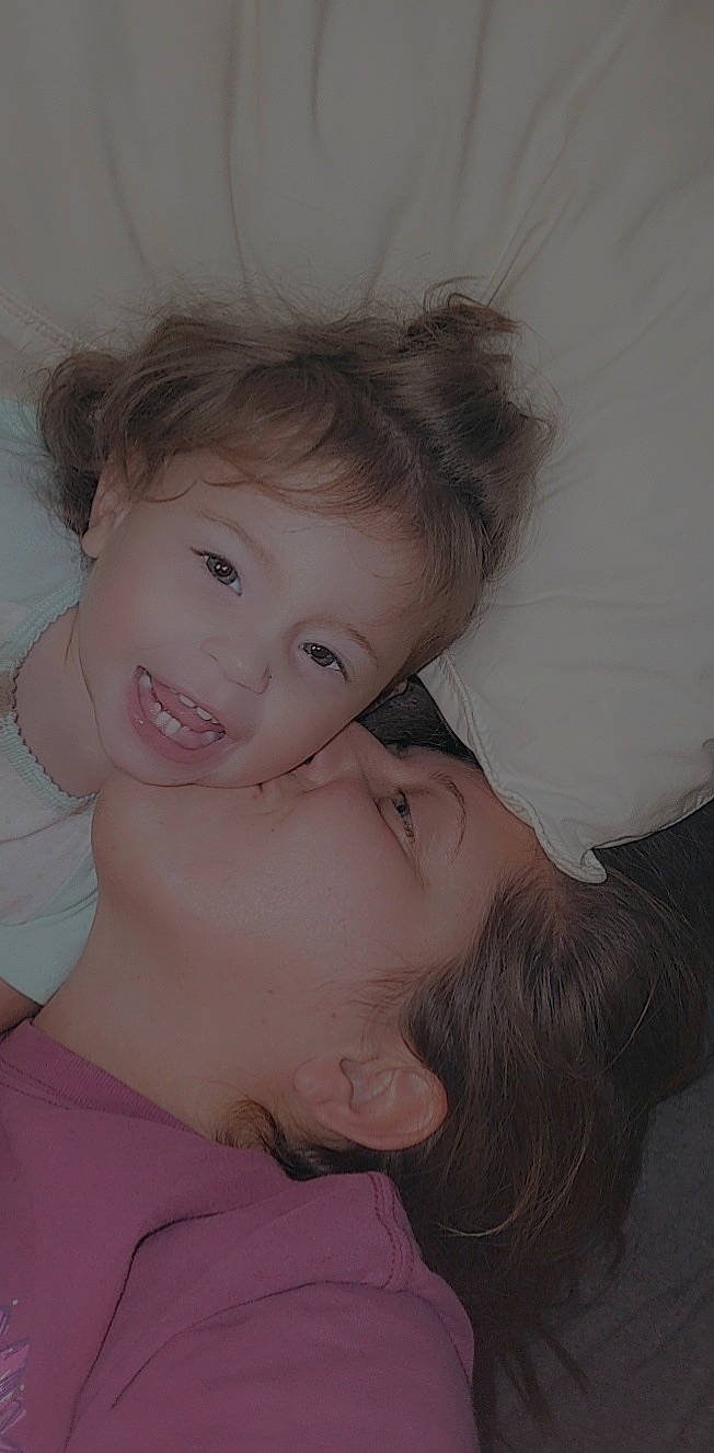 Kaisley is registered to the contest to win money with this photo: black_hair, cheek, chin, ear, eyebrow, eyelash, flash_photography, forehead, gesture, happy, human_body, iris, jaw, kiss, lip, neck, nose, person, skin, smile