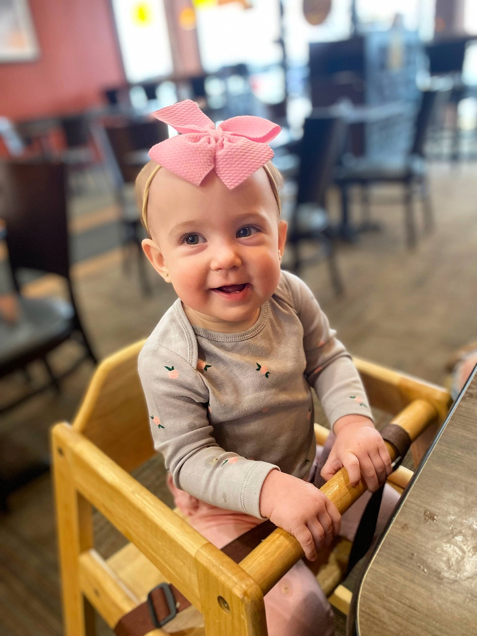 Landry joined the competition — help win amazing prizes! baby, baby_products, baby_toddler_clothing, blond, chair, child, fashion_accessory, fun, furniture, happy, joy, leisure, person, photograph, portrait_photography, sitting, skin, smile, snapshot, toddler