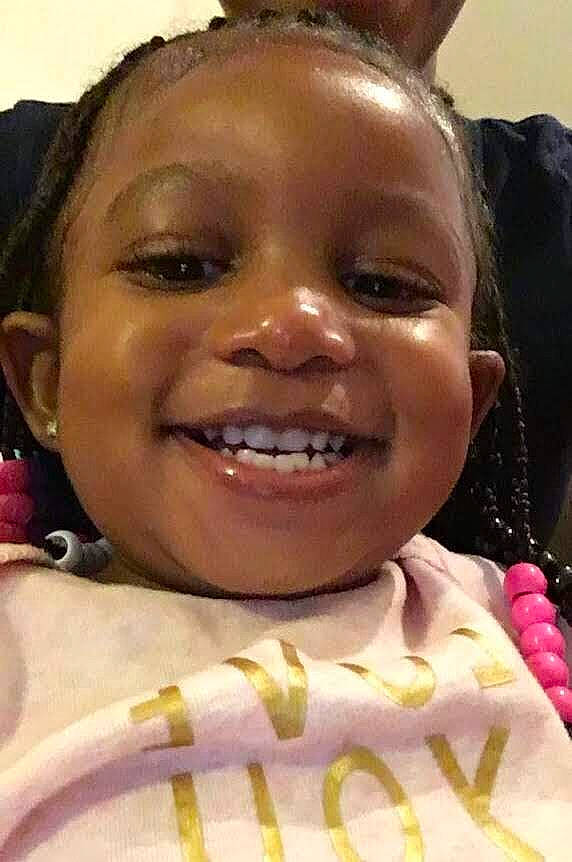 De'Reiyha is registered to the contest to win money with this photo: baby, cheek, child, chin, close_up, ear, eye, eyebrow, face, facial_expression, forehead, happy, head, joy, lip, mouth, nose, person, skin, smile