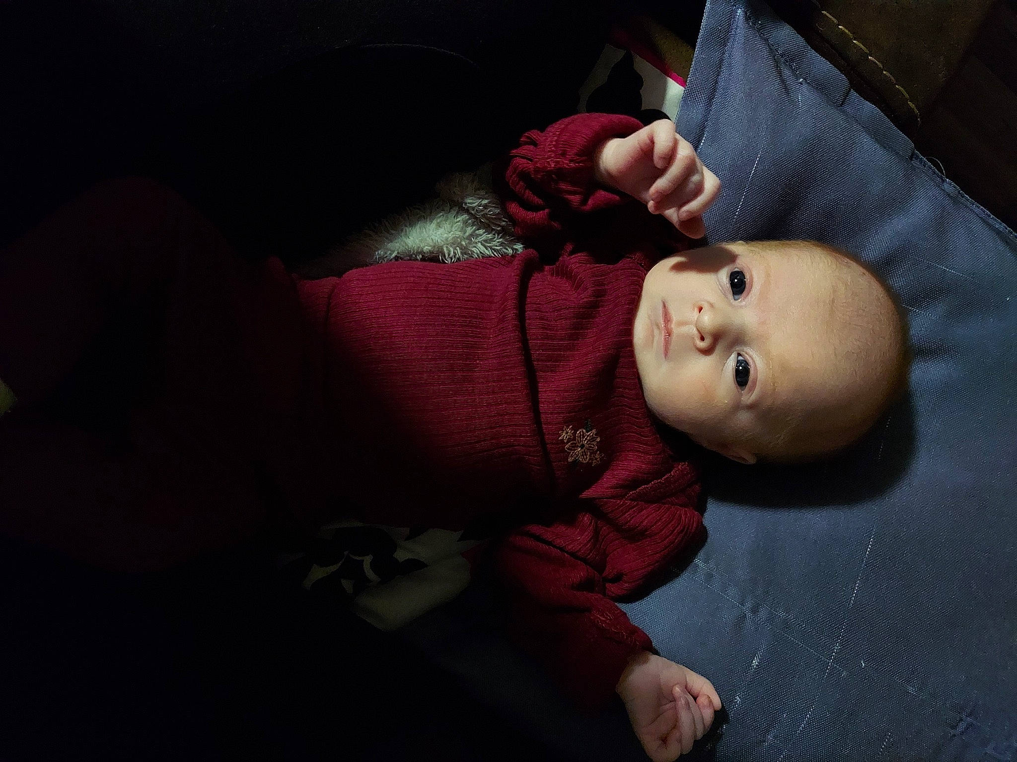 Braylin joined the competition — help win amazing prizes! baby, baby_products, baby_toddler_clothing, carmine, cheek, comfort, darkness, flash_photography, flooring, fun, lip, magenta, mouth, nose, person, purple, room, sitting, sleeve, toddler