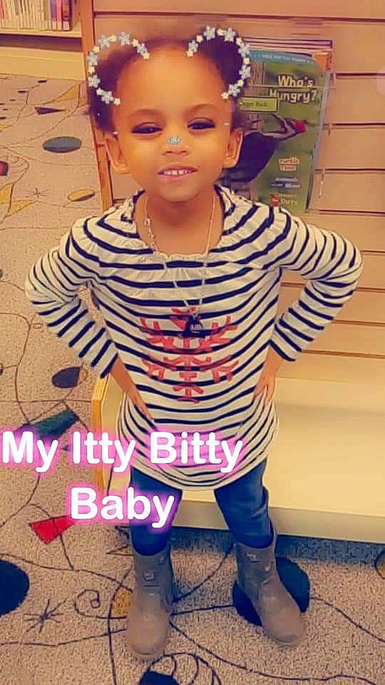 A'Marzieonna is registered to the contest to win money with this photo: blue, child, clothing, cool, day, fun, girl, hair, hairstyle, happiness, human_hair_color, pattern, person, pink, play, product, smile, textile, toddler