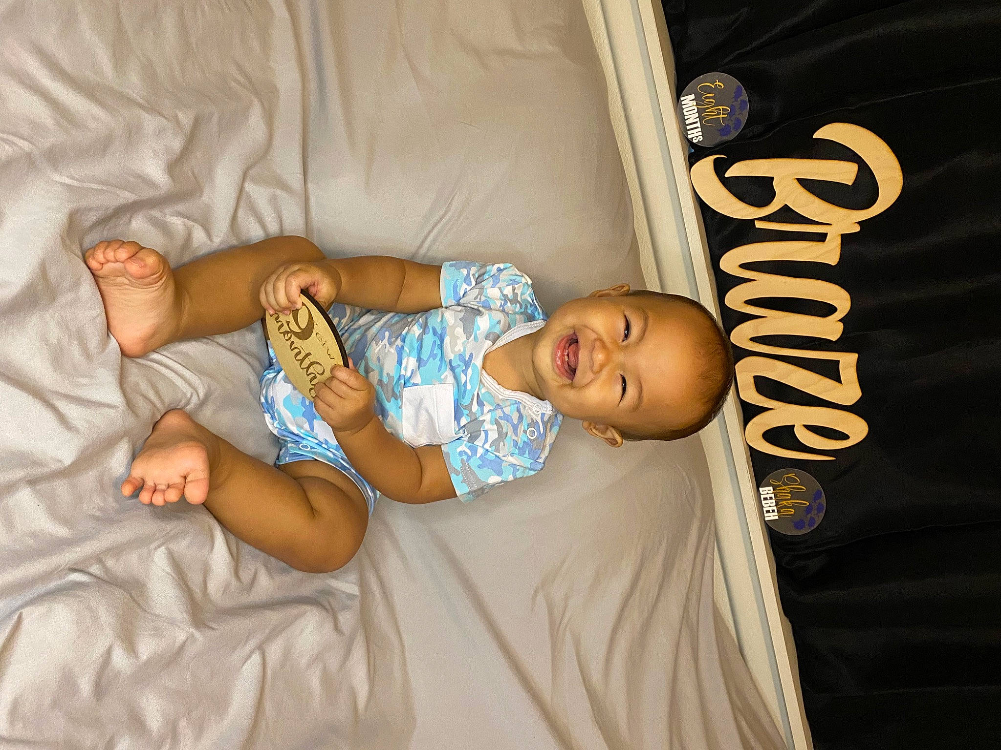 Braze is registered to the contest to win money with this photo: abdomen, baby, baby_toddler_clothing, bedding, bedtime, child, comfort, couch, elbow, event, human_leg, knee, linens, person, room, sitting, skin, sleep, textile, thigh