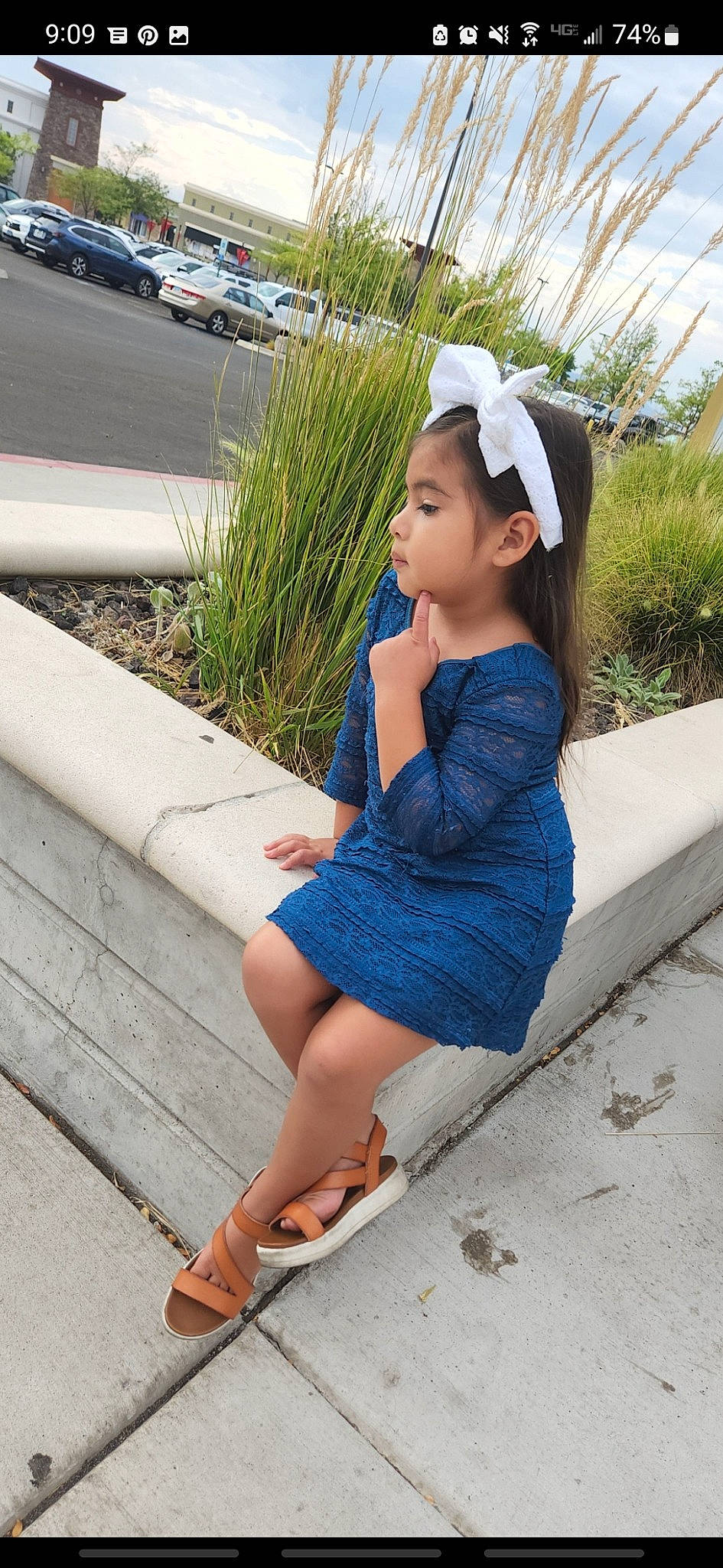 Namiko joined the competition — help win amazing prizes! black_hair, calf, cap, car, child, dress, electric_blue, foot, grass, hat, human_leg, knee, leg, leisure, long_hair, person, plant, shoulder, thigh, toddler