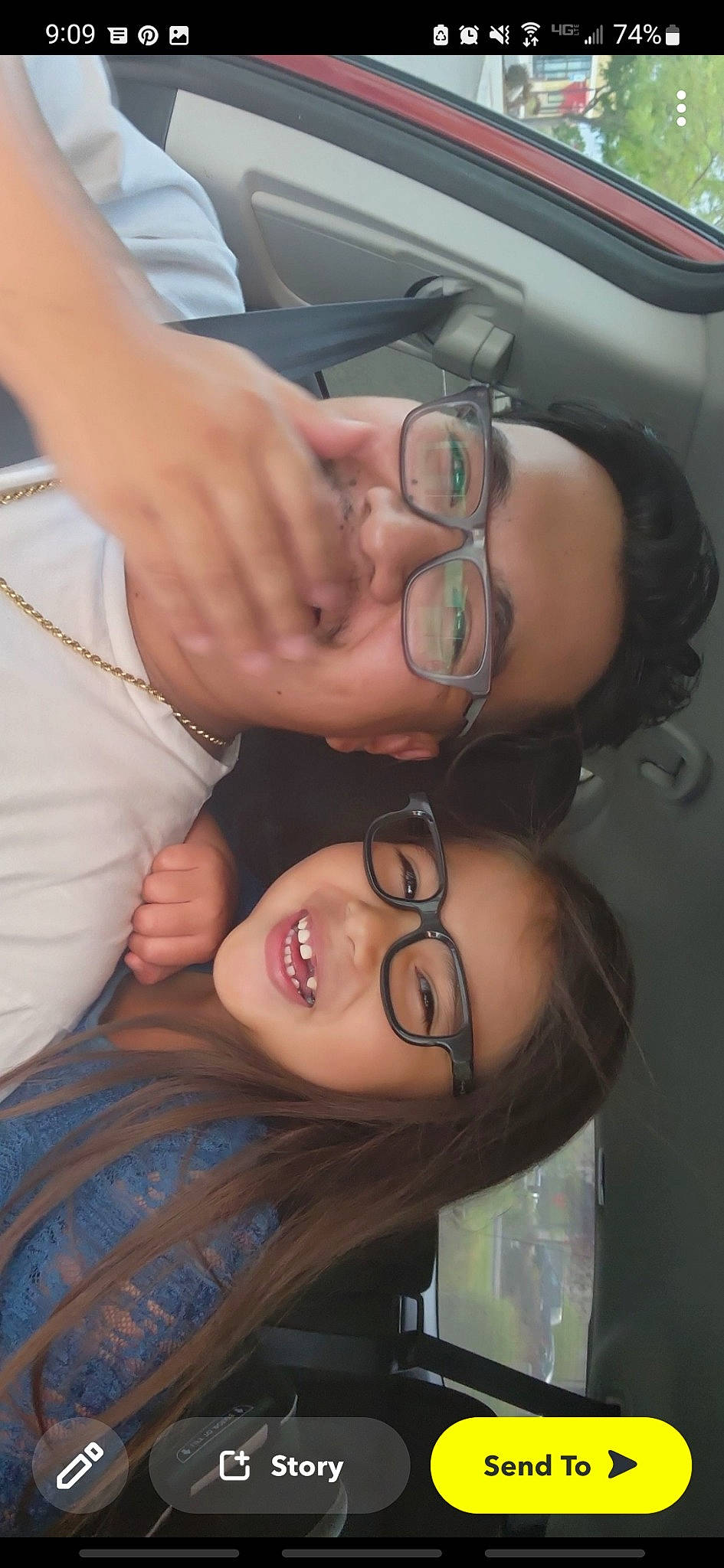 Namiko joined the competition — help win amazing prizes! cheek, ear, eyebrow, eyelash, eyewear, finger, forehead, gesture, glasses, happy, iris, jaw, joy, lip, mouth, neck, nose, person, skin, smile