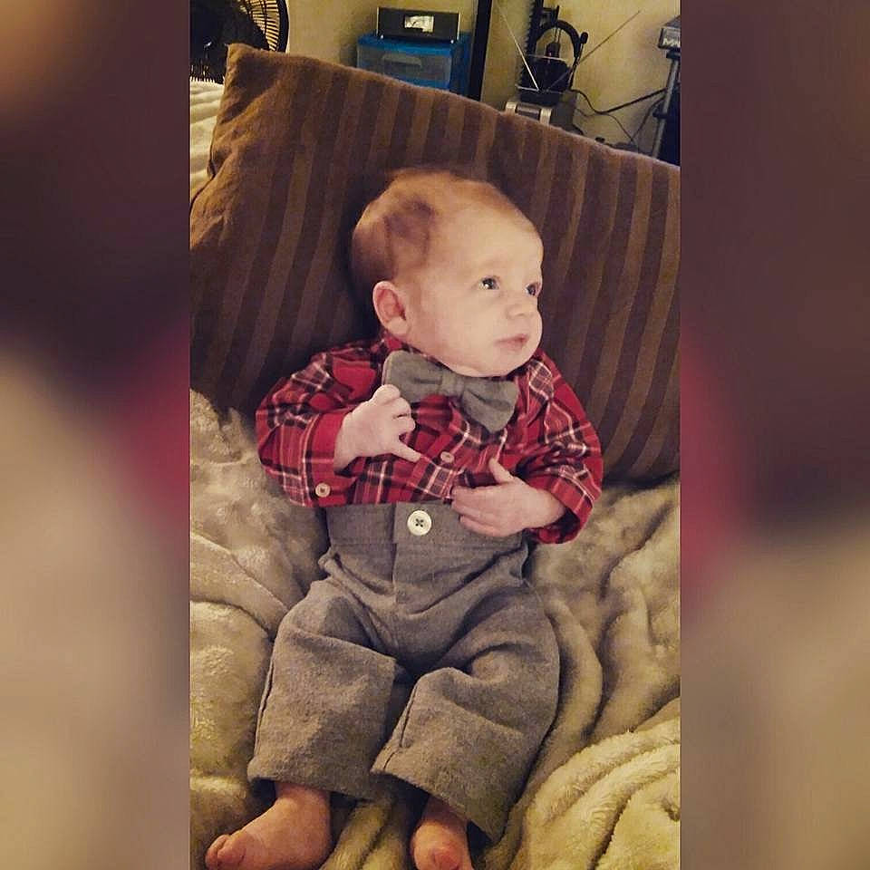 Layton joined the competition — help win amazing prizes! cheek, child, day, ear, human, infant, person, product, skin, toddler