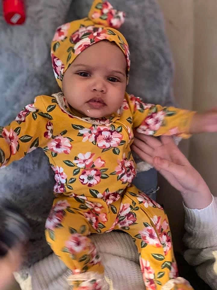 Kaoir joined the competition — help win amazing prizes! baby, baby_products, baby_toddler_clothing, cheek, child, costume, event, eye, fun, grass, happy, headwear, human_body, pattern, person, pink, sitting, skin, sleeve, toddler