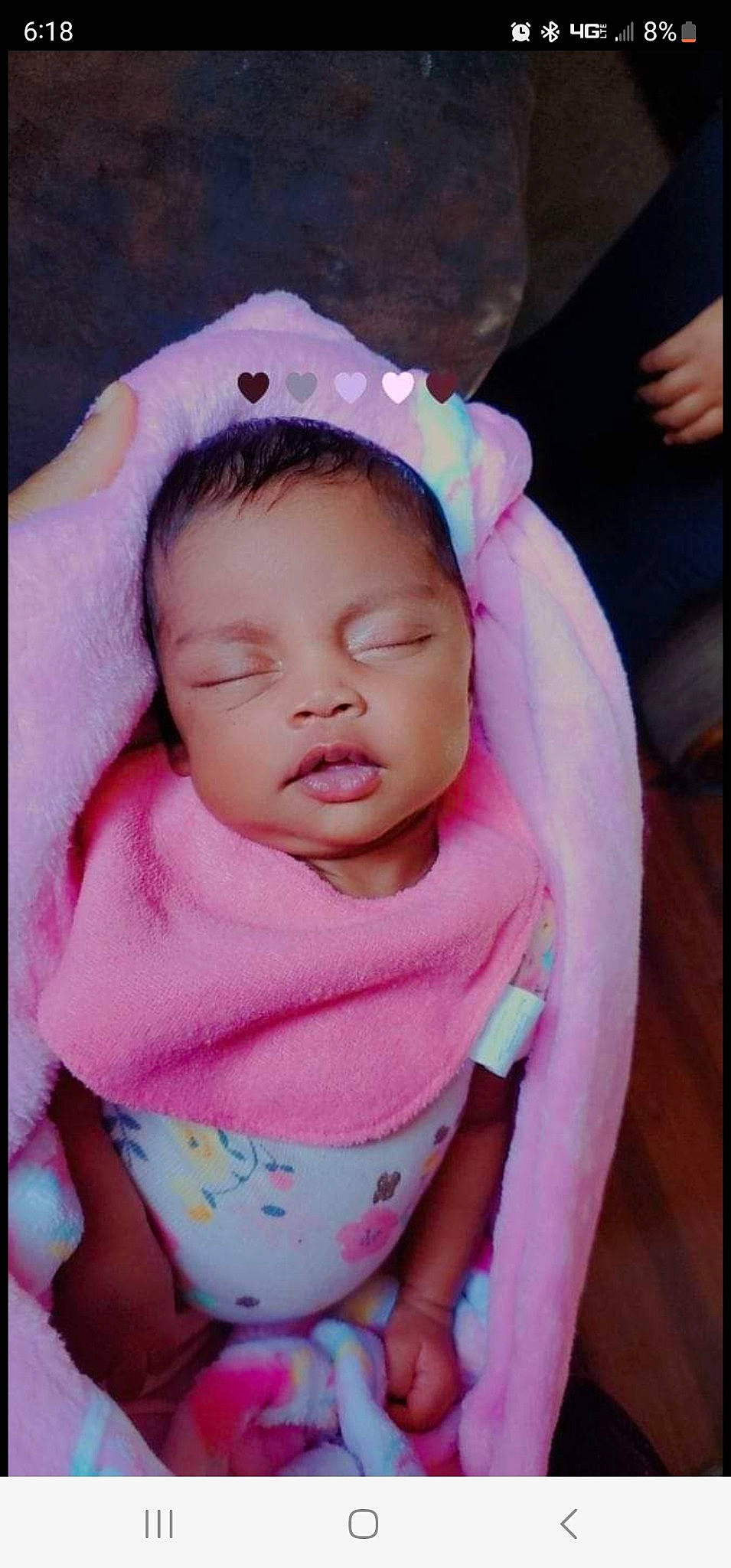 Ava joined the competition — help win amazing prizes! baby, baby_products, baby_toddler_clothing, beauty, cheek, child, chin, ear, eyebrow, eyelash, happy, iris, lip, nose, person, pink, product, skin, sleeve, textile