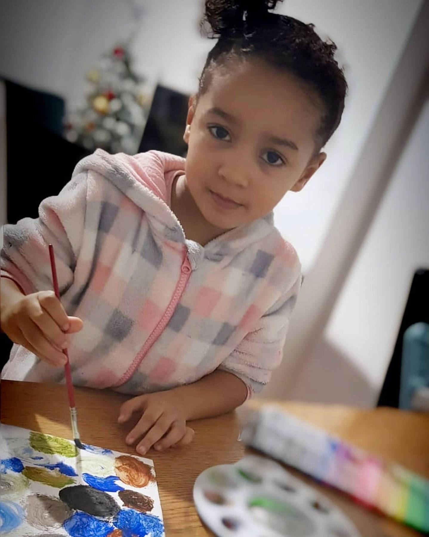 Rihanna joined the competition — help win amazing prizes! art, artist, baby, baby_toddler_clothing, child, desk, event, fun, games, happy, homework, office_supplies, pattern, person, play, room, t_shirt, table, tableware, toddler