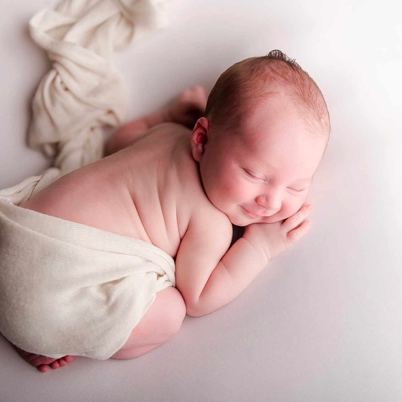 Hutson joined the competition — help win amazing prizes! baby, blanket, cozy, cute, face, hand, head, infant, lying_down, minimalist, newborn, peaceful, portrait, pose, skin, sleeping, smile, soft, studio, wrapped