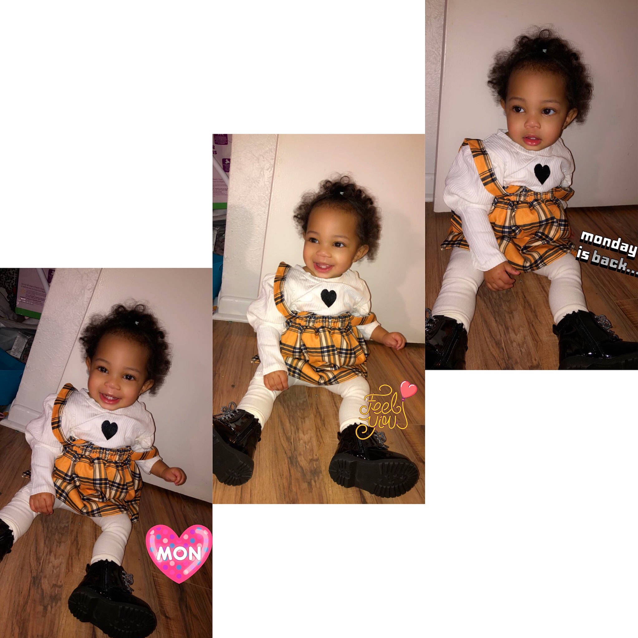 Alaia joined the competition — help win amazing prizes! arm, baby, baby_toddler_clothing, child, costume, dress, fashion, fashion_accessory, folk_instrument, font, formal_wear, fur, happy, joy, musical_instrument, outerwear, pattern, person, photomontage, sleeve