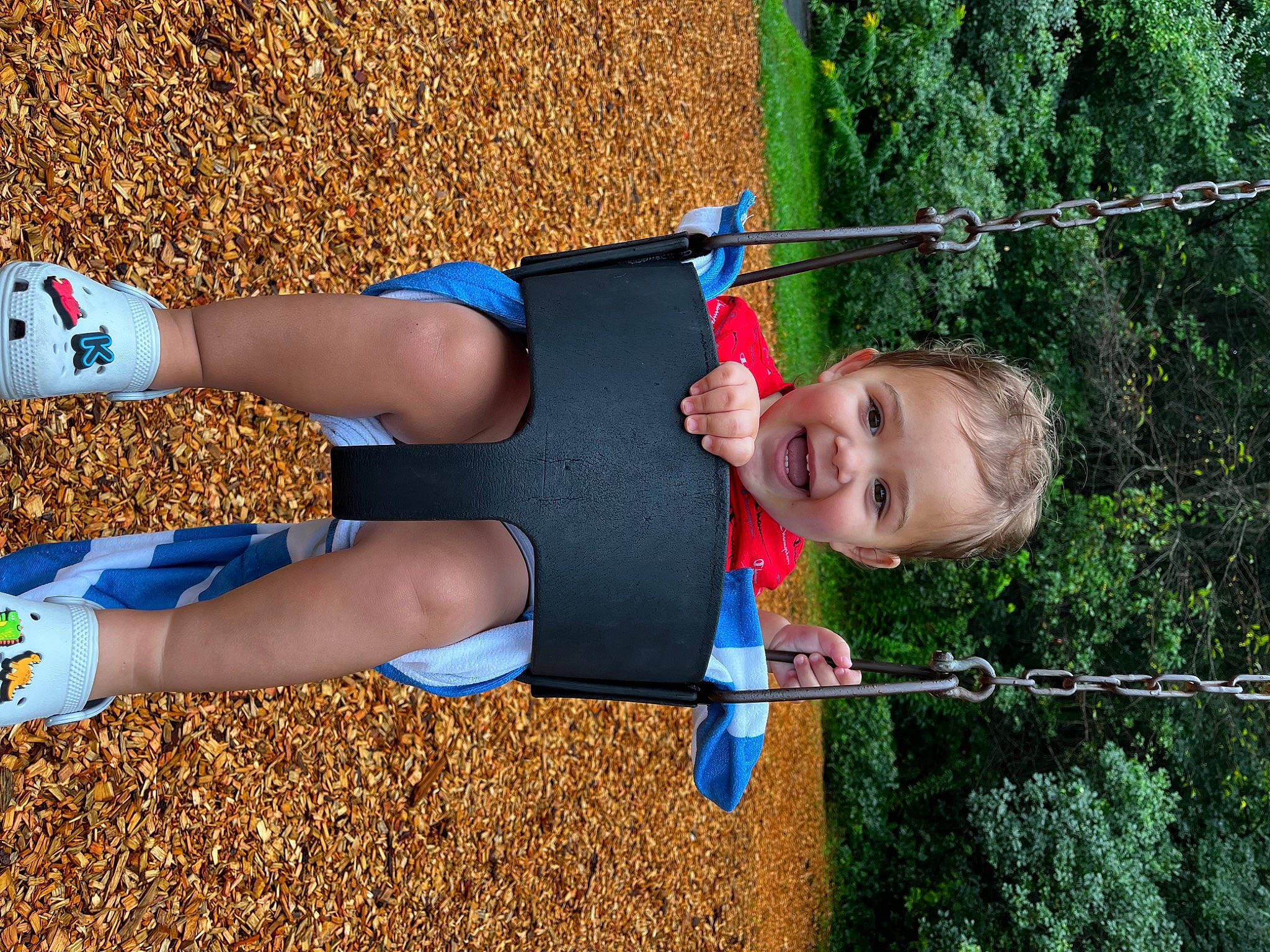 Kaleb joined the competition — help win amazing prizes! calf, child, electric_blue, fun, grass, happy, human_body, human_leg, joy, knee, leisure, nature, people_in_nature, person, plant, recreation, shorts, smile, sock, summer