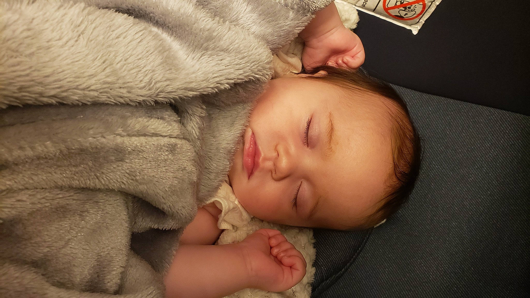 Alena is registered to the contest to win money with this photo: baby, baby_toddler_clothing, bedtime, cheek, child, comfort, finger, grass, linens, nail, nap, nose, person, portrait_photography, room, skin, sleep, sleeve, toddler