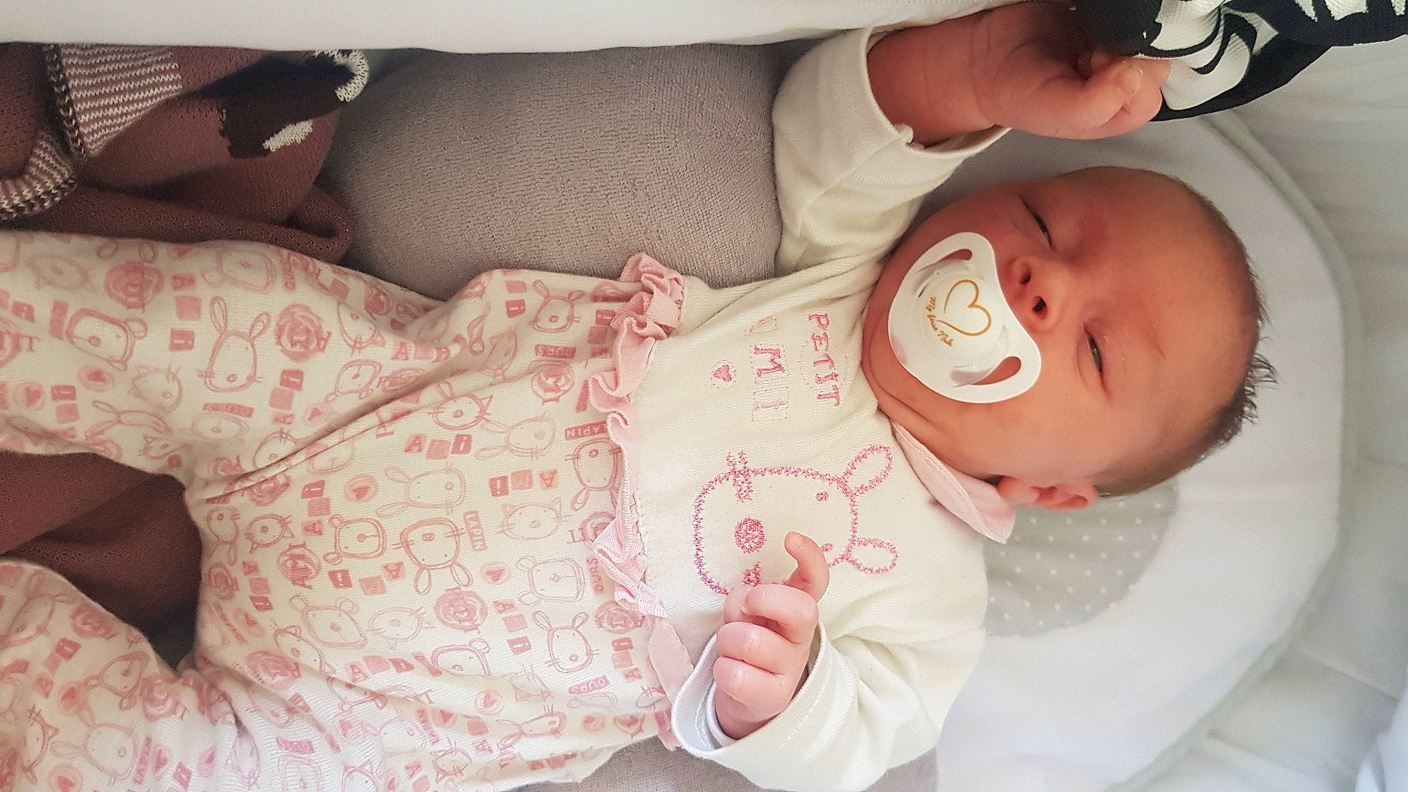 Solaya participe au concours pour gagner de l'argent avec cette photo : baby, baby_sleeping, bedtime, birth, cheek, child, mouth, nap, nose, person, skin, sleep, toddler