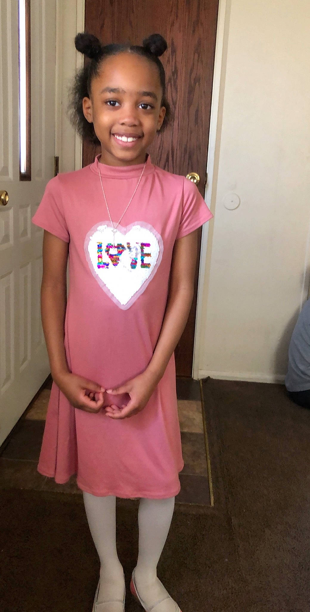 Arie joined the competition — help win amazing prizes! child, clothing, joy, magenta, person, pink, shoulder, sleeve, smile, t_shirt