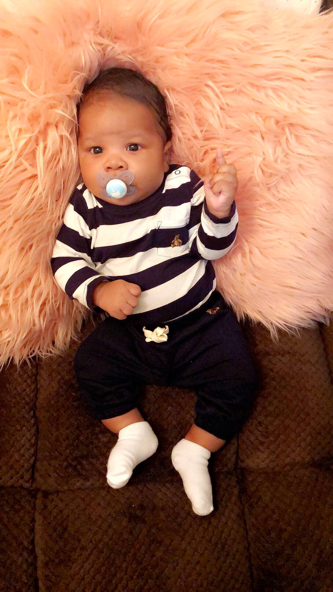 Brendan joined the competition — help win amazing prizes! baby, cheek, child, fur, person, skin, toddler