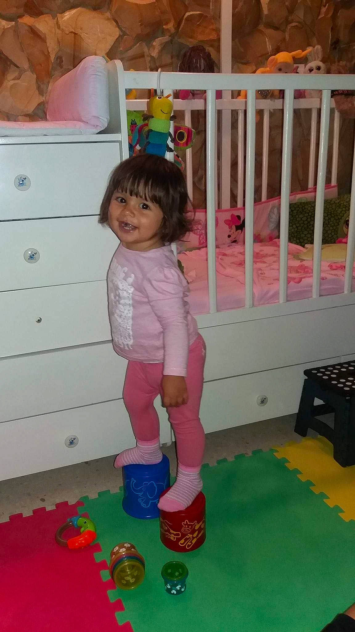 Milena is registered to the contest to win money with this photo: child, joy, kindergarten, person, play, playset, room, toddler, toy