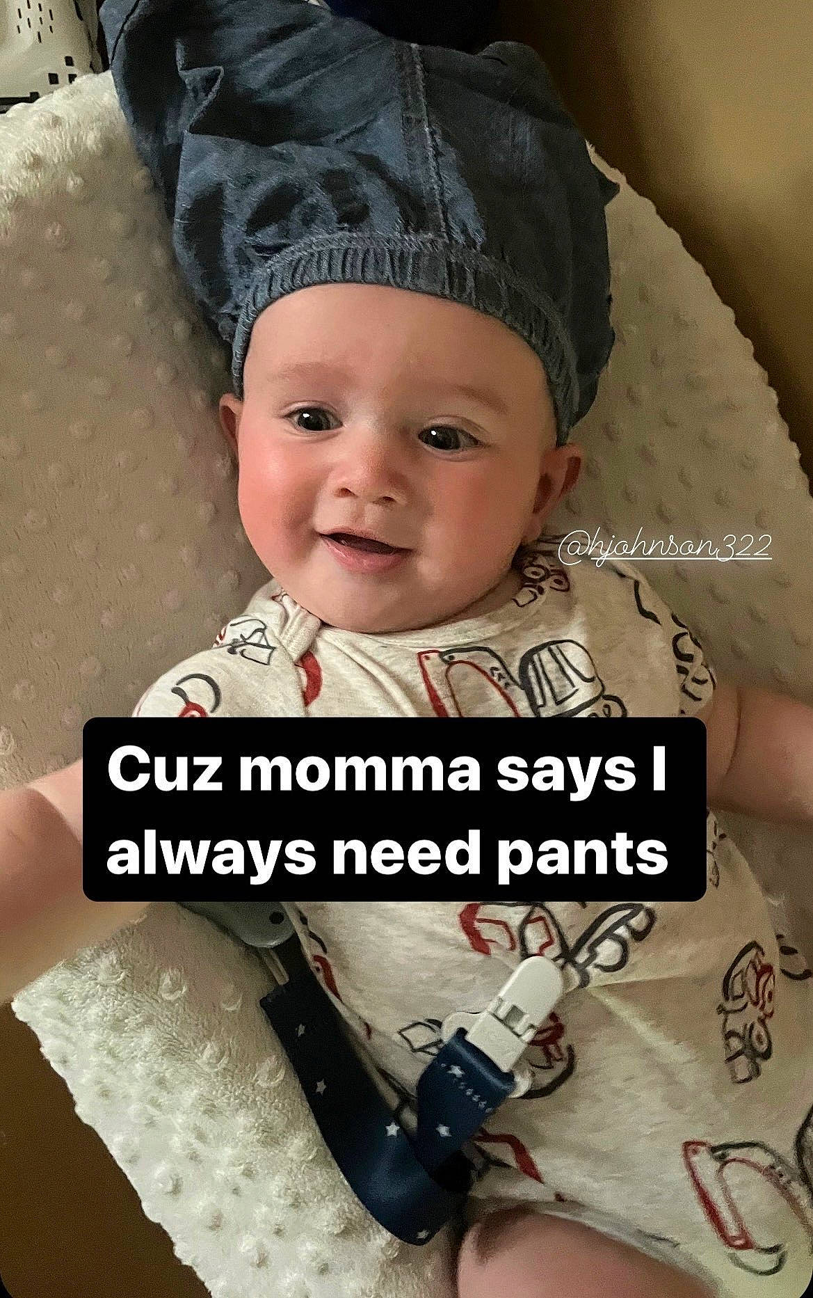 Atticus is registered to the contest to win money with this photo: baby, baby_toddler_clothing, cap, child, cool, costume_hat, eyelash, fashion_accessory, font, gesture, happy, hat, headwear, human, jewellery, pattern, person, photo_caption, product, sleeve