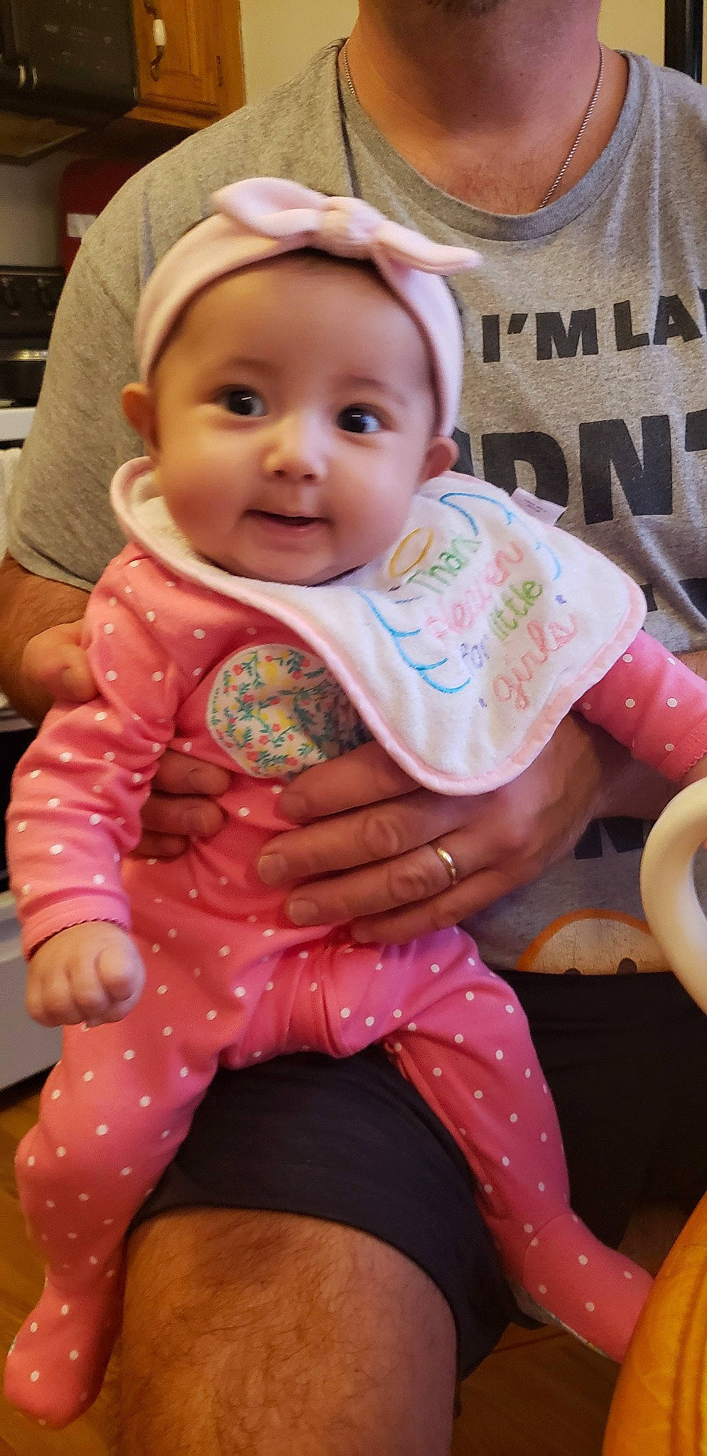 Marie joined the competition — help win amazing prizes! baby, baby_toddler_clothing, beauty, cheek, child, daughter, person, pink, sitting, skin, smile, toddler