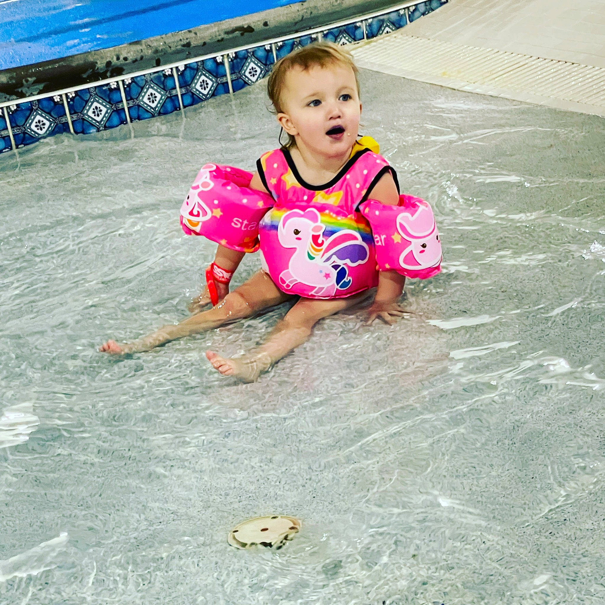 Azlynn joined the competition — help win amazing prizes! asphalt, baby_toddler_clothing, child, concrete, eye, flooring, fun, happy, leg, leisure, person, personal_protective_equipment, play, recreation, road_surface, sand, sidewalk, smile, soil, surprise