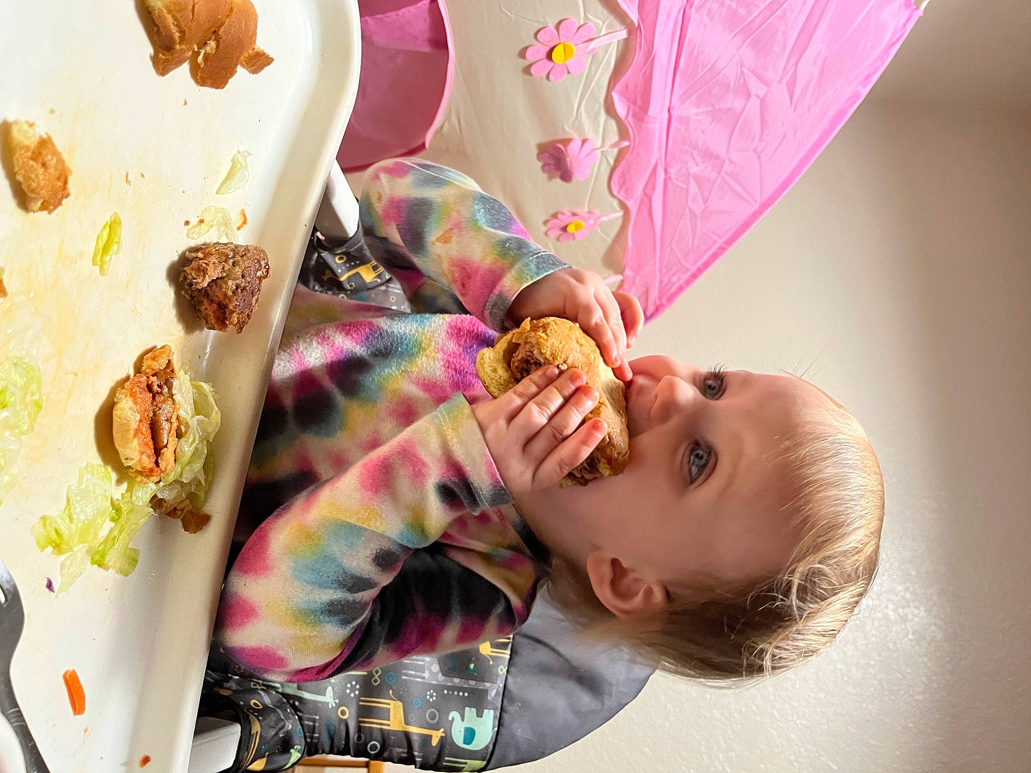 Blair joined the competition — help win amazing prizes! baby, child, comfort_food, fashion_accessory, fast_food, food, fun, happy, ingredient, linens, magenta, pattern, person, pink, play, recipe, room, skin, sweetness, tableware