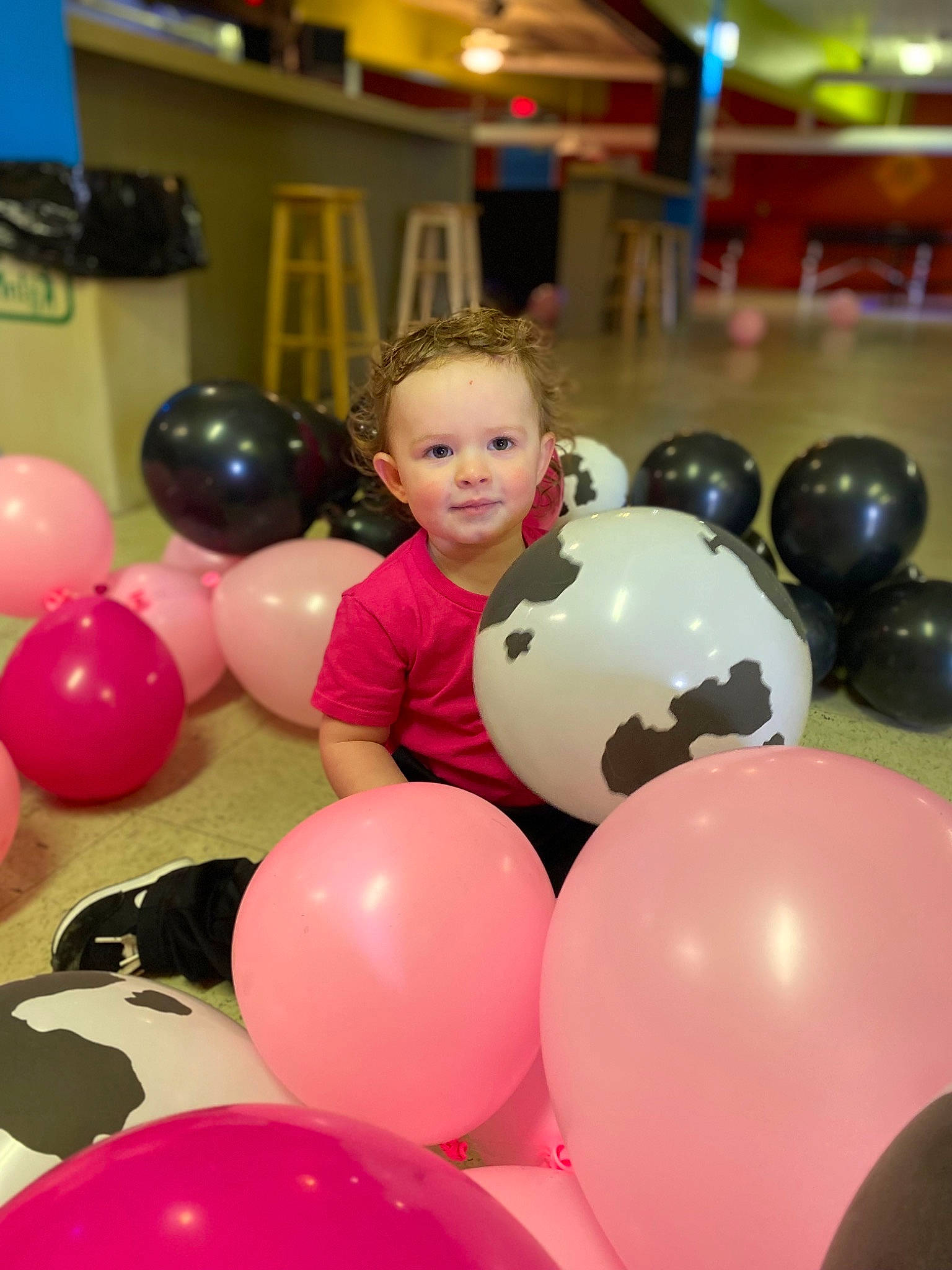Zayvier joined the competition — help win amazing prizes! art, balloon, beauty, child, event, fun, happy, joy, leisure, magenta, party, party_supply, person, physical_fitness, pink, recreation, toddler, toy