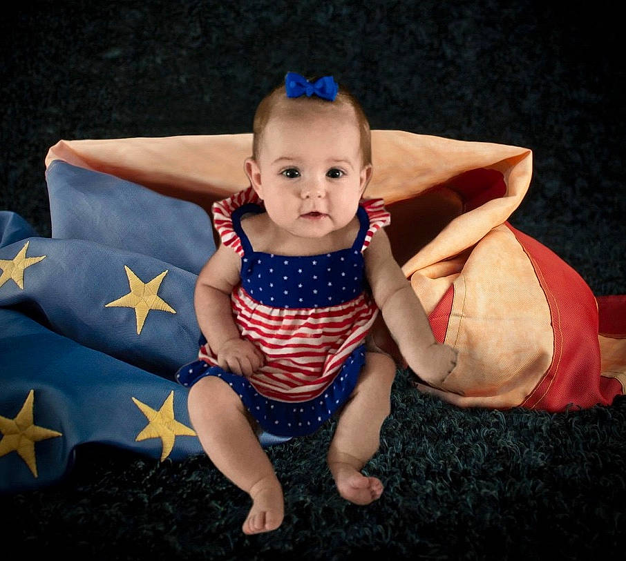 Emry joined the competition — help win amazing prizes! arm, baby, child, eye, fun, head, person, photography, portrait, sitting, smile, toddler