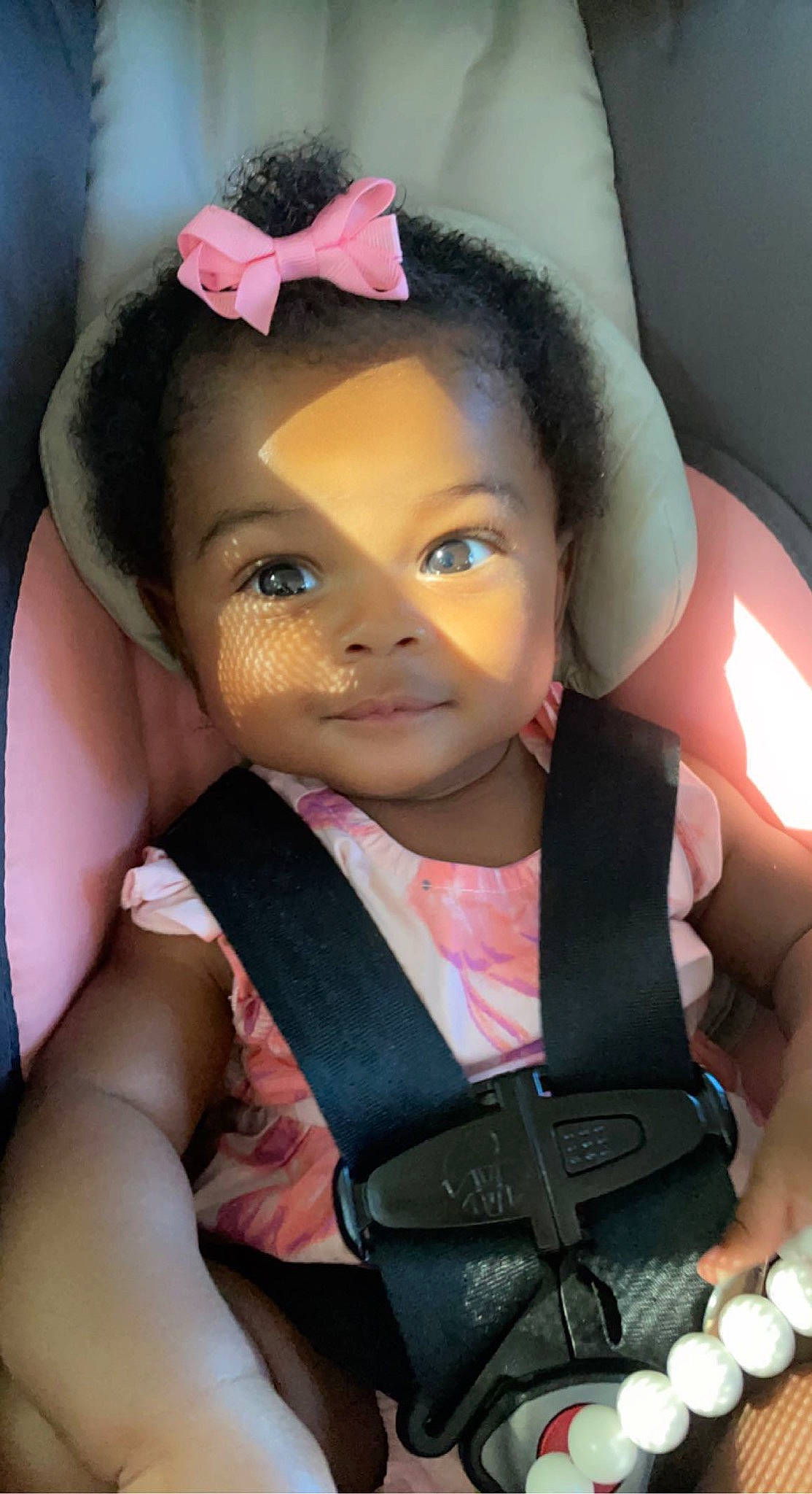 Haiden is registered to the contest to win money with this photo: beauty, black_hair, cheek, child, cool, eyelash, finger, flash_photography, fun, happy, hat, head, iris, lip, mouth, nose, organ, person, pink, skin