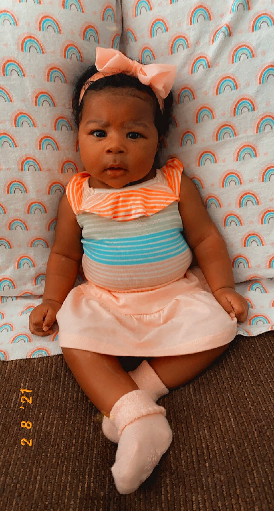 Ariya joined the competition — help win amazing prizes! abdomen, aqua, arm, baby, baby_toddler_clothing, child, comfort, face, finger, happy, head, knee, mouth, neck, person, pink, skin, sleeve, textile, thigh