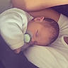 Isaac a rejoint le concours — aidez-le/la à gagner de superbes lots ! baby, sleeping, pacifier, infant, white_clothing, arm, resting, cozy, peaceful, closeup, person, skin, head, child, comfort, nap, indoor, toddler, human, cute