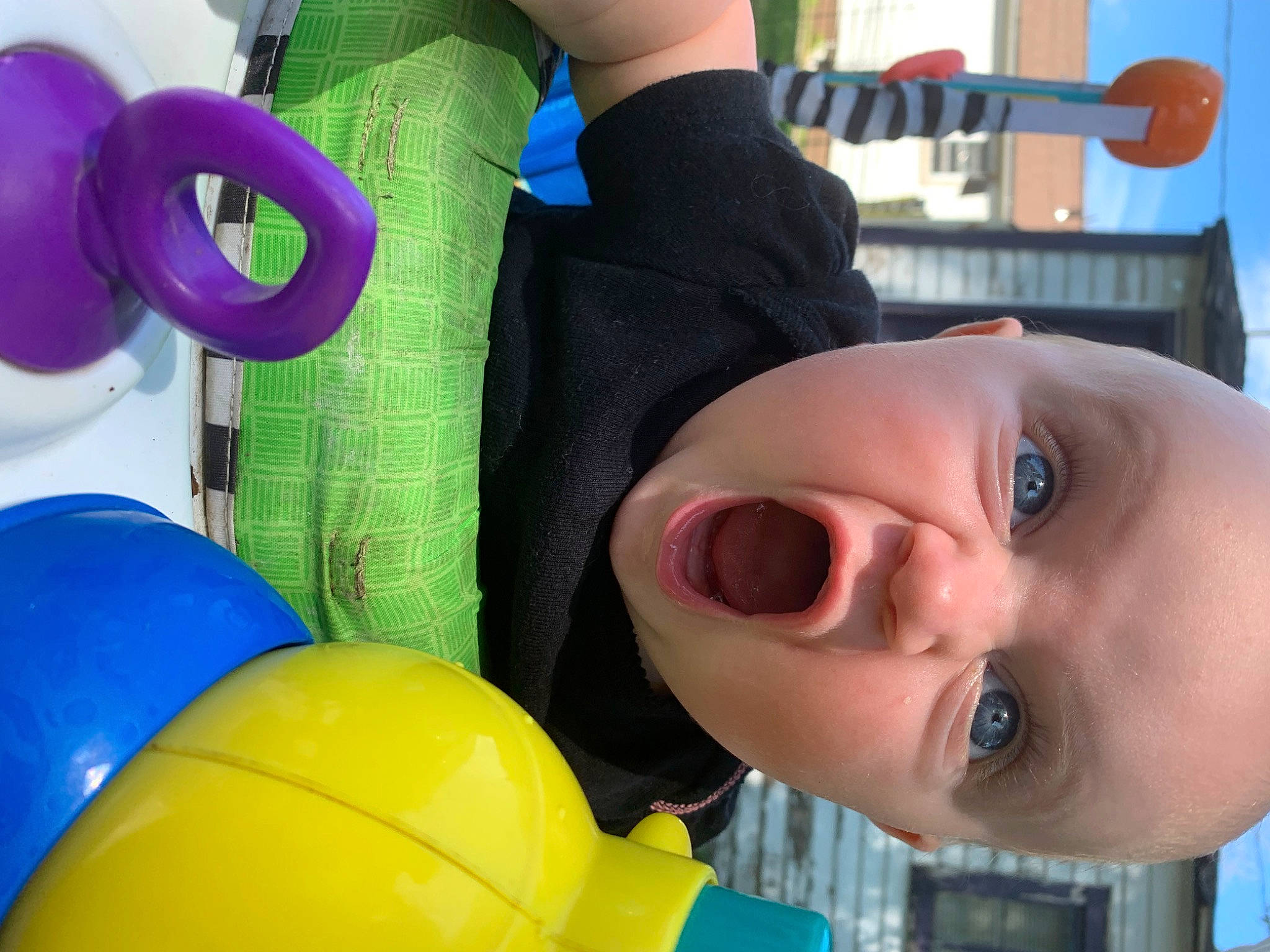 Penny joined the competition — help win amazing prizes! baby, balloon, beauty, child, electric_blue, eyelash, facial_expression, fun, happy, hat, inflatable, leisure, nose, party_supply, people, person, photography, recreation, snapshot, toddler