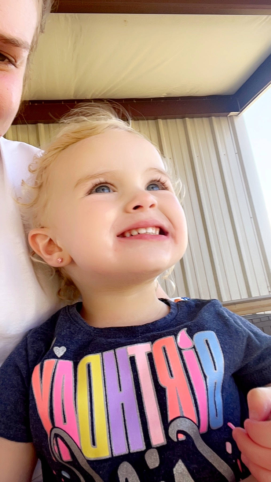 Blakelynn joined the competition — help win amazing prizes! baby, baby_toddler_clothing, cheek, chin, curtain, eyebrow, eyelash, finger, forehead, happy, iris, joint, joy, lip, nose, person, shoulder, skin, sleeve, smile