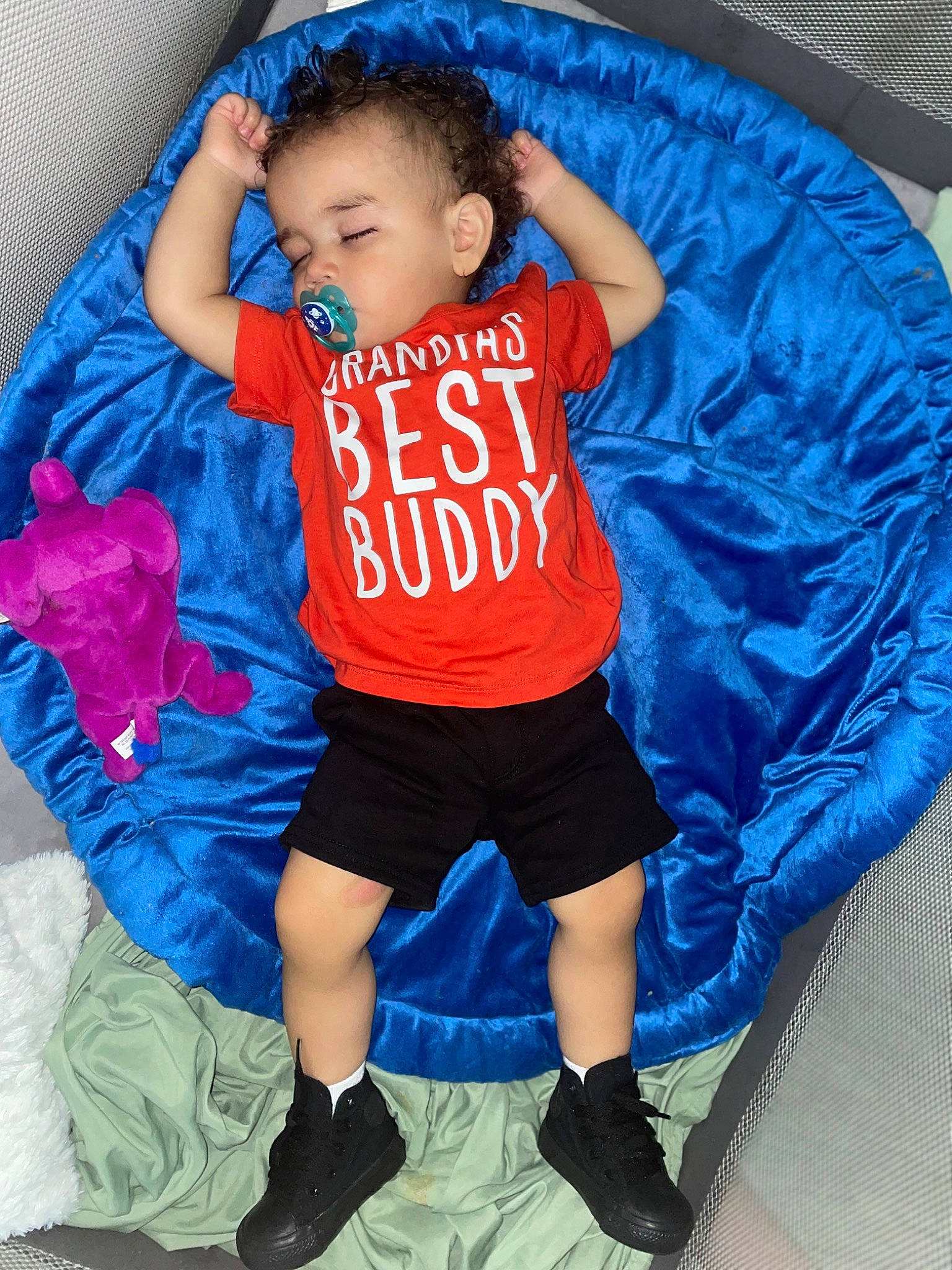 Alonzo joined the competition — help win amazing prizes! azure, baby_toddler_clothing, blue, child, electric_blue, eye, flash_photography, fun, hair, happy, head, human_leg, leg, person, shoe, shorts, sleeve, sneakers, t_shirt, thigh