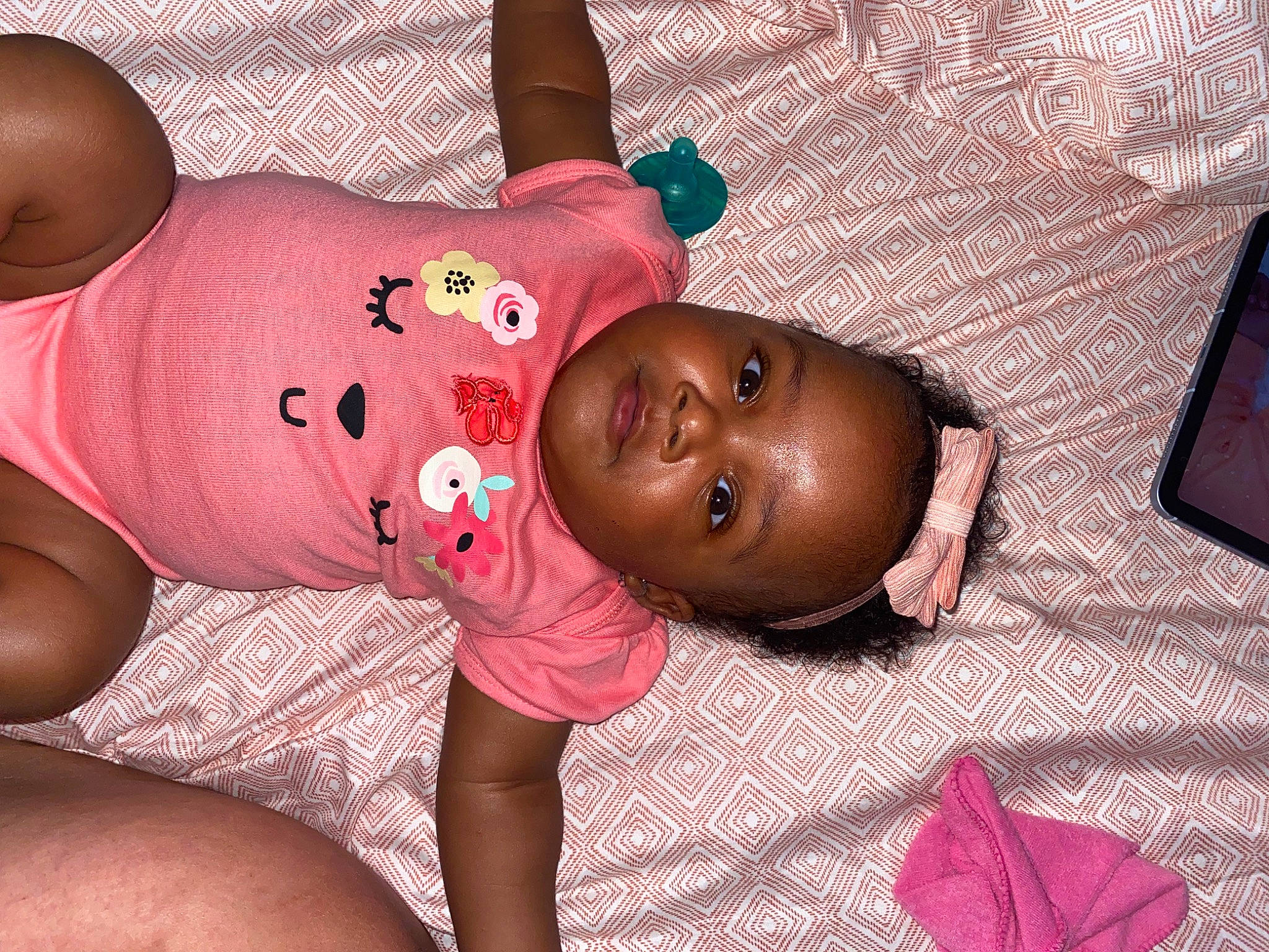 Jamara joined the competition — help win amazing prizes! arm, baby, baby_toddler_clothing, cheek, comfort, happy, head, human_body, joint, leg, lip, mouth, muscle, neck, nose, organ, person, pink, skin, smile