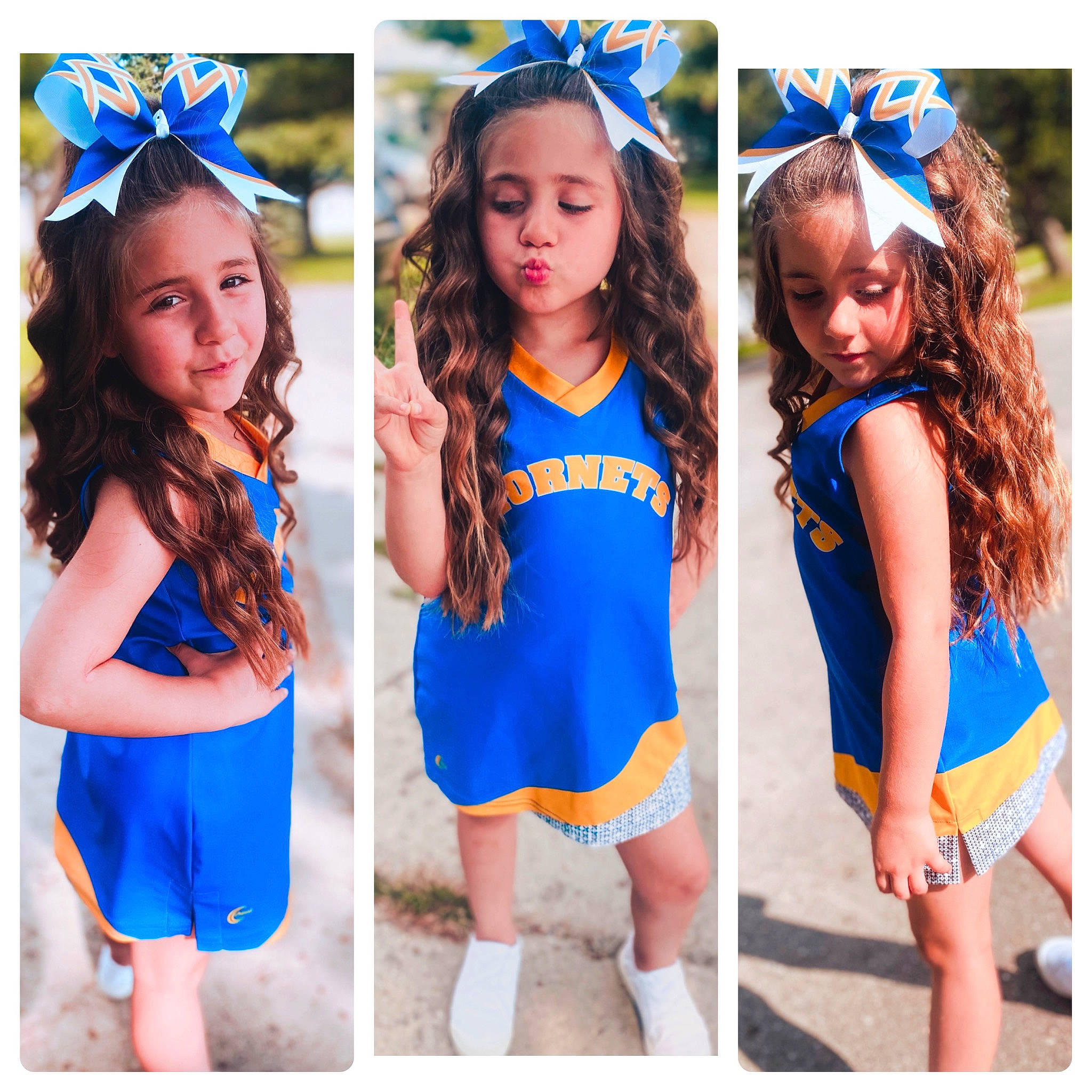 Makenna joined the competition — help win amazing prizes! arm, beauty, blue, clothing, day_dress, electric_blue, event, fashion, font, hand, happy, human_leg, leg, long_hair, neck, pattern, person, photograph, sleeve, thigh