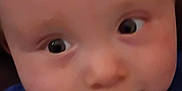 Bellamy joined the competition — help win amazing prizes! apparel, baby, blue_shirt, cartoon, child, closeup, clothing, cute, expression, eyes, face, hair, head, indoors, infant, person, portrait, skin, smile, young_child
