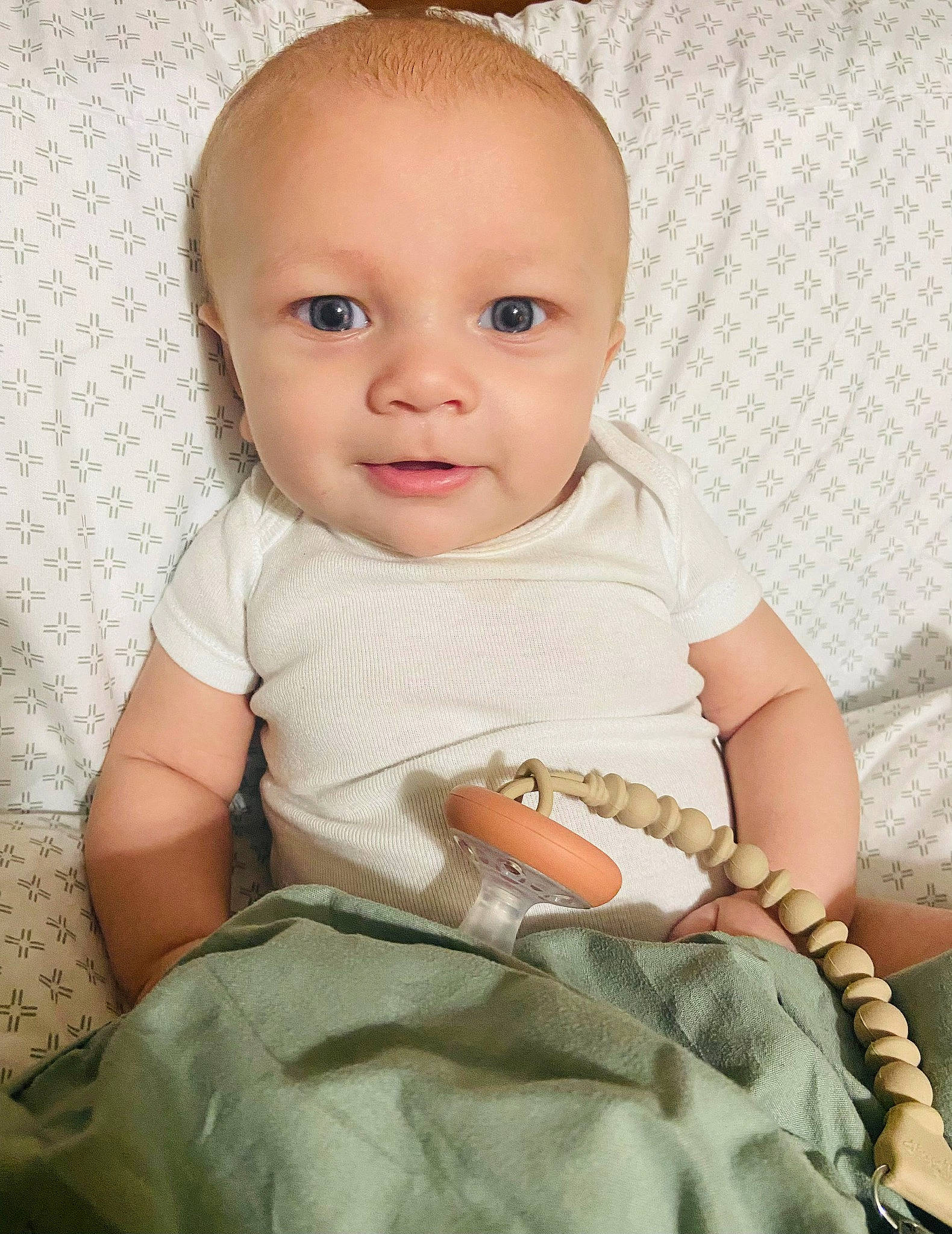 Braison joined the competition — help win amazing prizes! baby, baby_toddler_clothing, cheek, child, comfort, eye, pattern, person, portrait_photography, product, sitting, skin, sleeve, smile, toddler