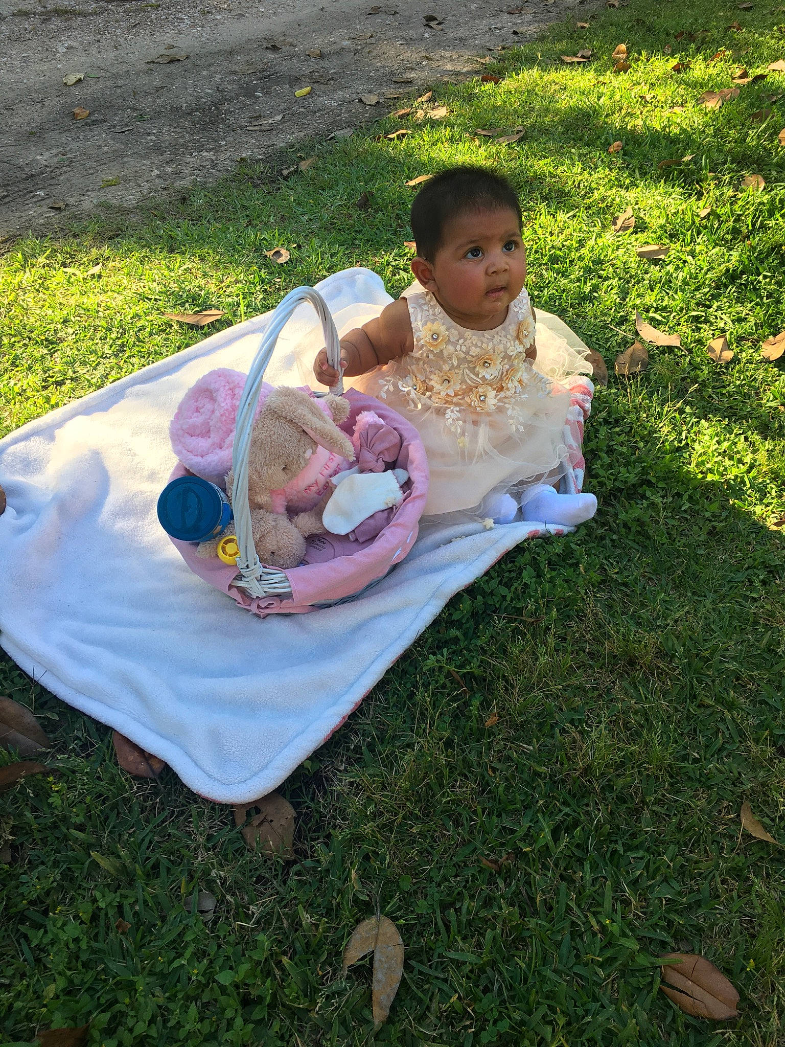 Esperanza joined the competition — help win amazing prizes! child, fun, grass, lawn, leaf, leisure, person, plant, play, recreation, sitting, toddler