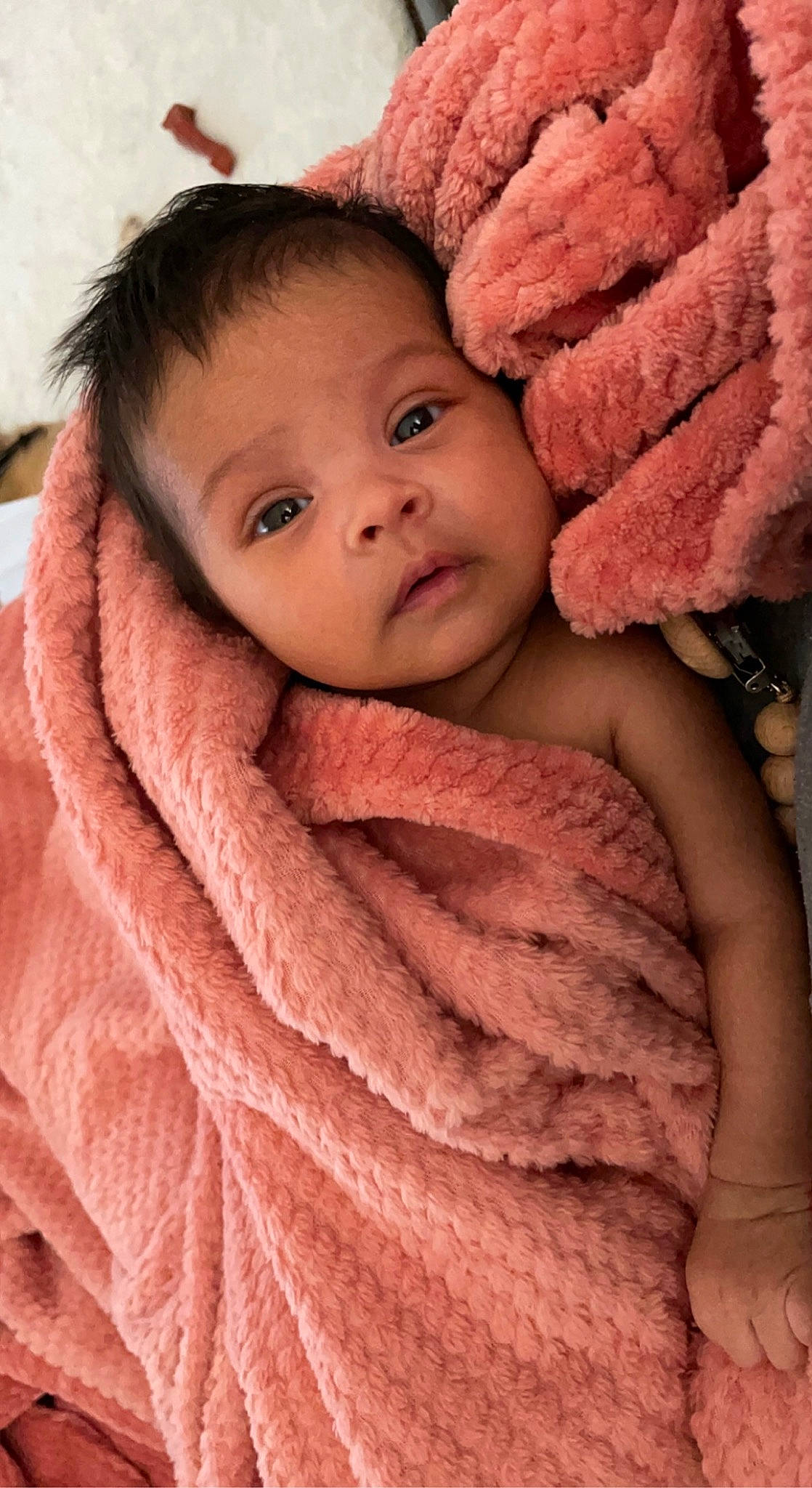 Avaleigh joined the competition — help win amazing prizes! baby, cheek, chin, comfort, eye, eyebrow, eyelash, gesture, hair, hairstyle, head, iris, lip, mouth, neck, nose, organ, person, skin, textile