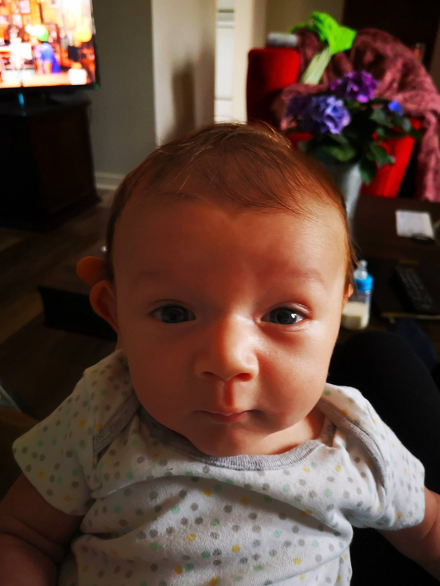 Kylar joined the competition — help win amazing prizes! baby, cheek, child, chin, ear, eye, eyebrow, face, forehead, head, iris, lip, mouth, nose, person, skin, smile, toddler