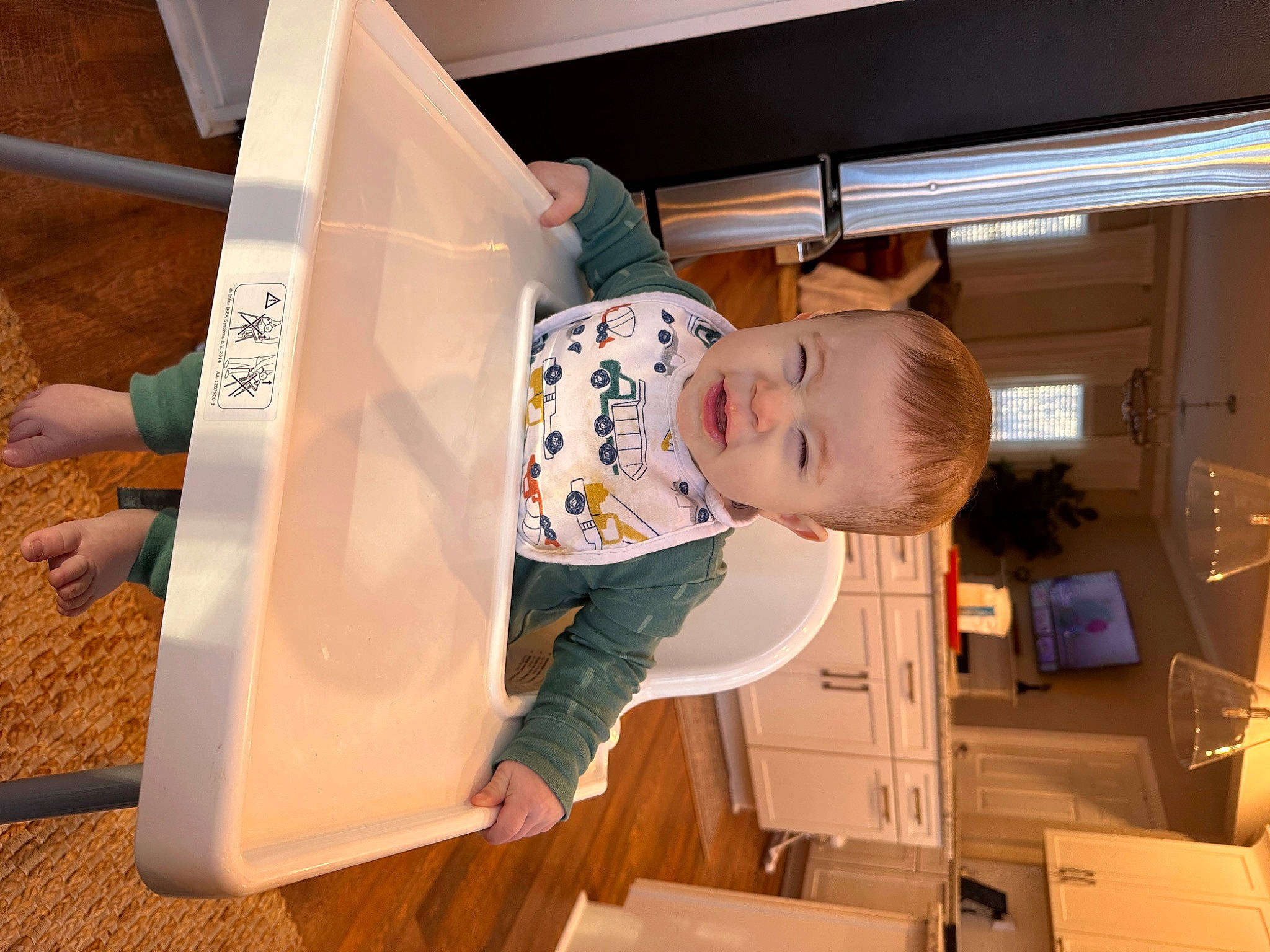 Sterling joined the competition — help win amazing prizes! baby, baby_toddler_clothing, child, flooring, fun, hardwood, house, person, play, room, t_shirt, toddler, wood