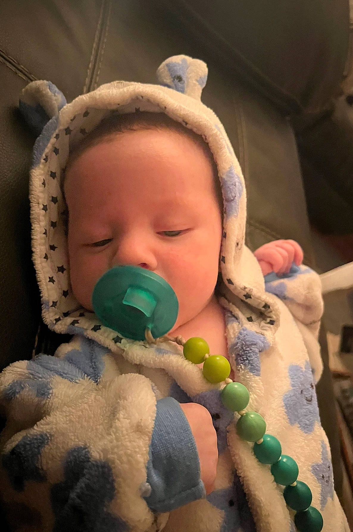 Wyatt is registered to the contest to win money with this photo: baby, baby_toddler_clothing, cheek, child, chin, comfort, ear, eye, eyelash, face, finger, fun, happy, head, iris, mouth, nose, person, skin, textile